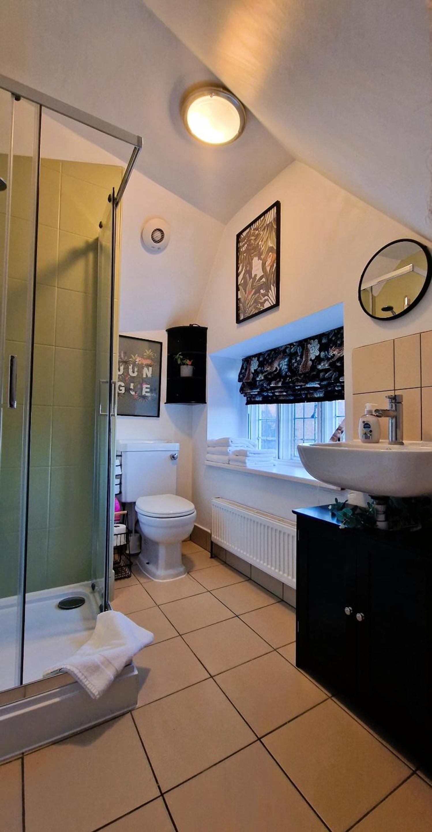 Apartment with Shower