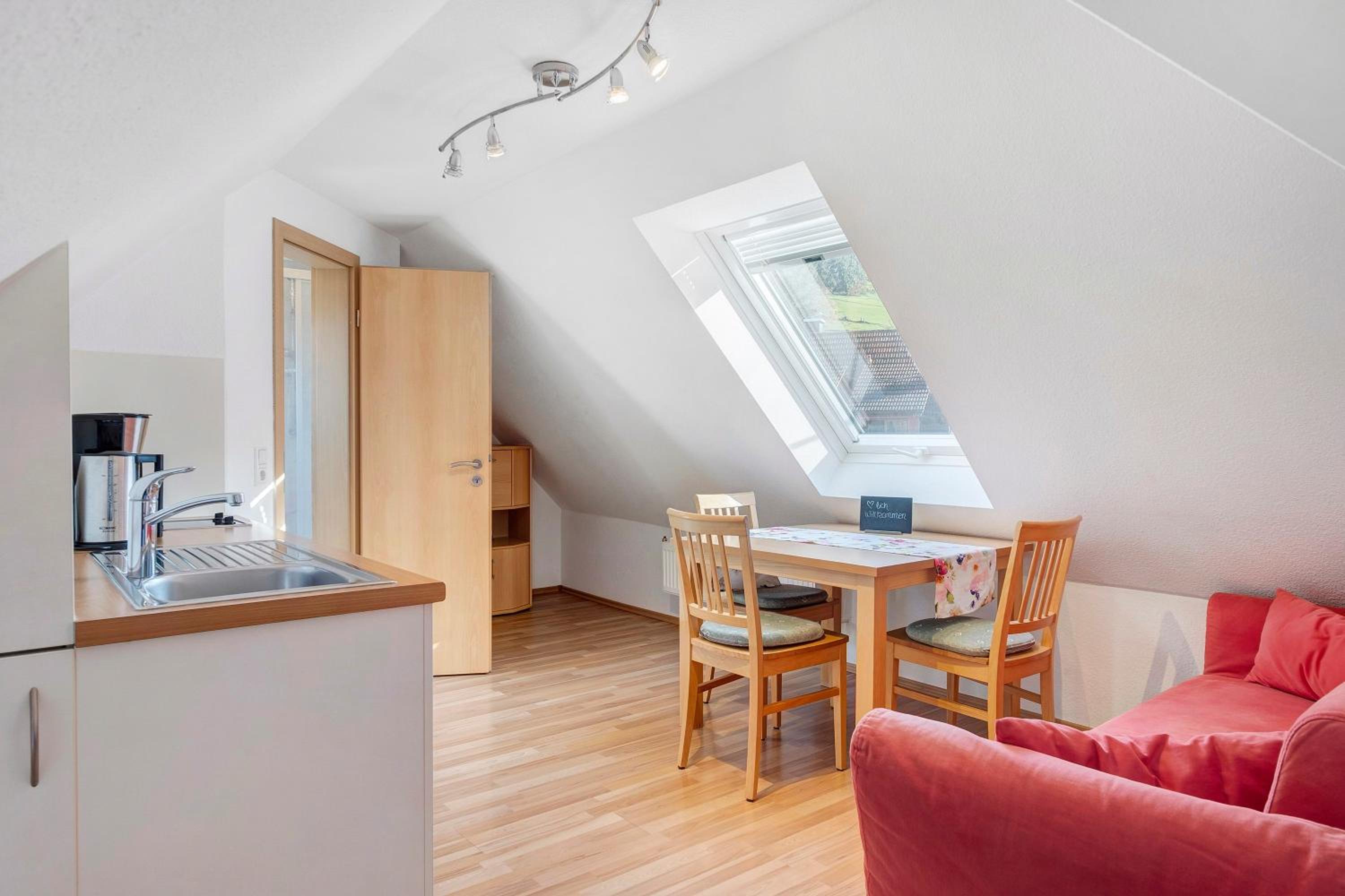 One-Bedroom Apartment with Garden View