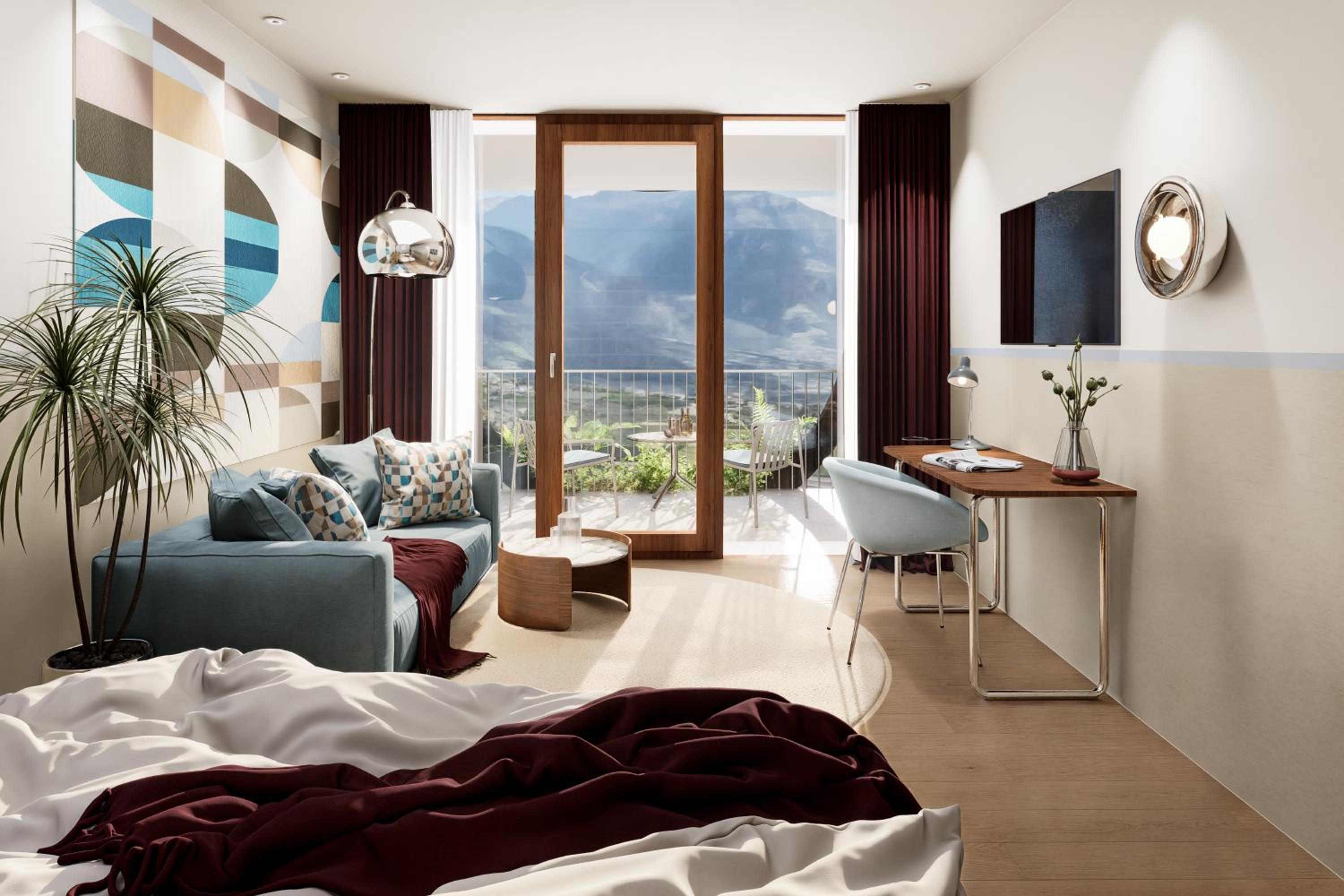 Family Room with Mountain View photo 1