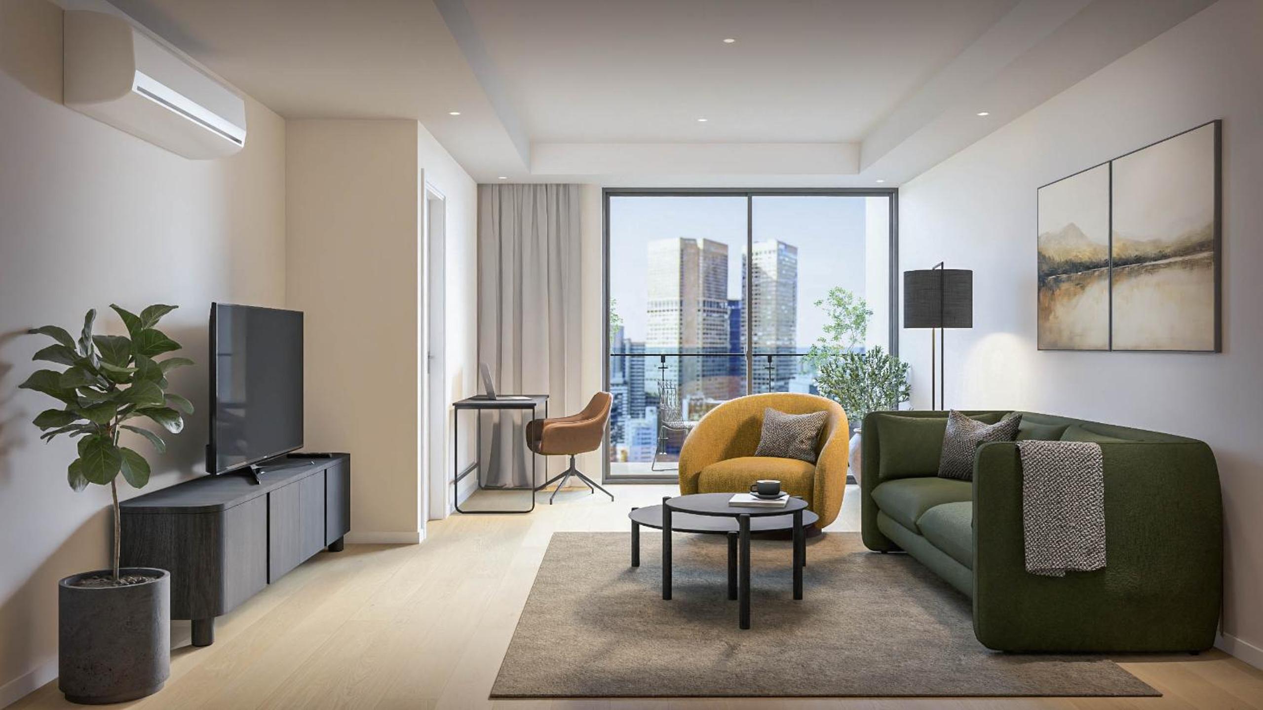 Two Bedroom, Two Bathroom Apartment