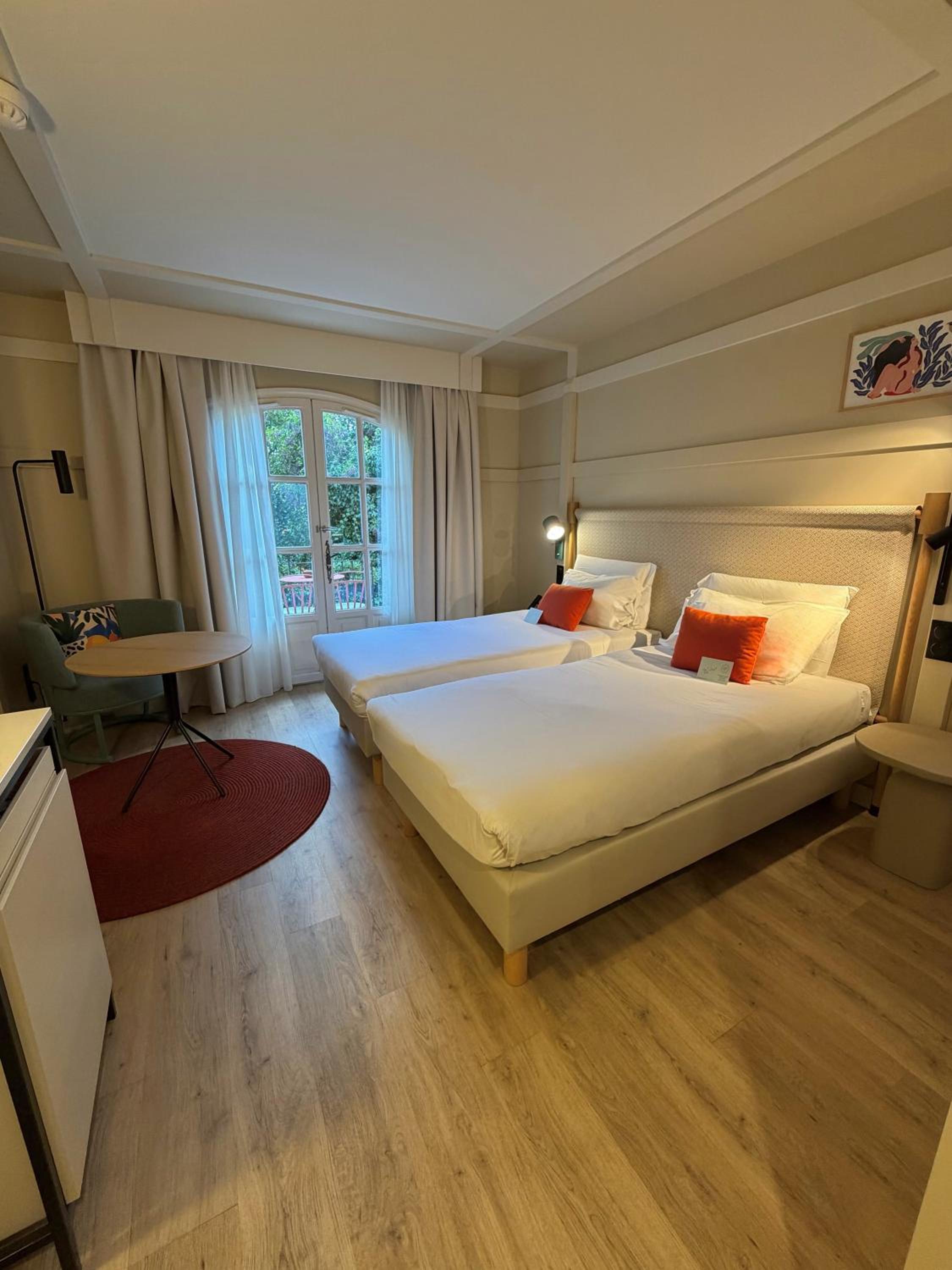 Deluxe Twin Room with Balcony and Garden View