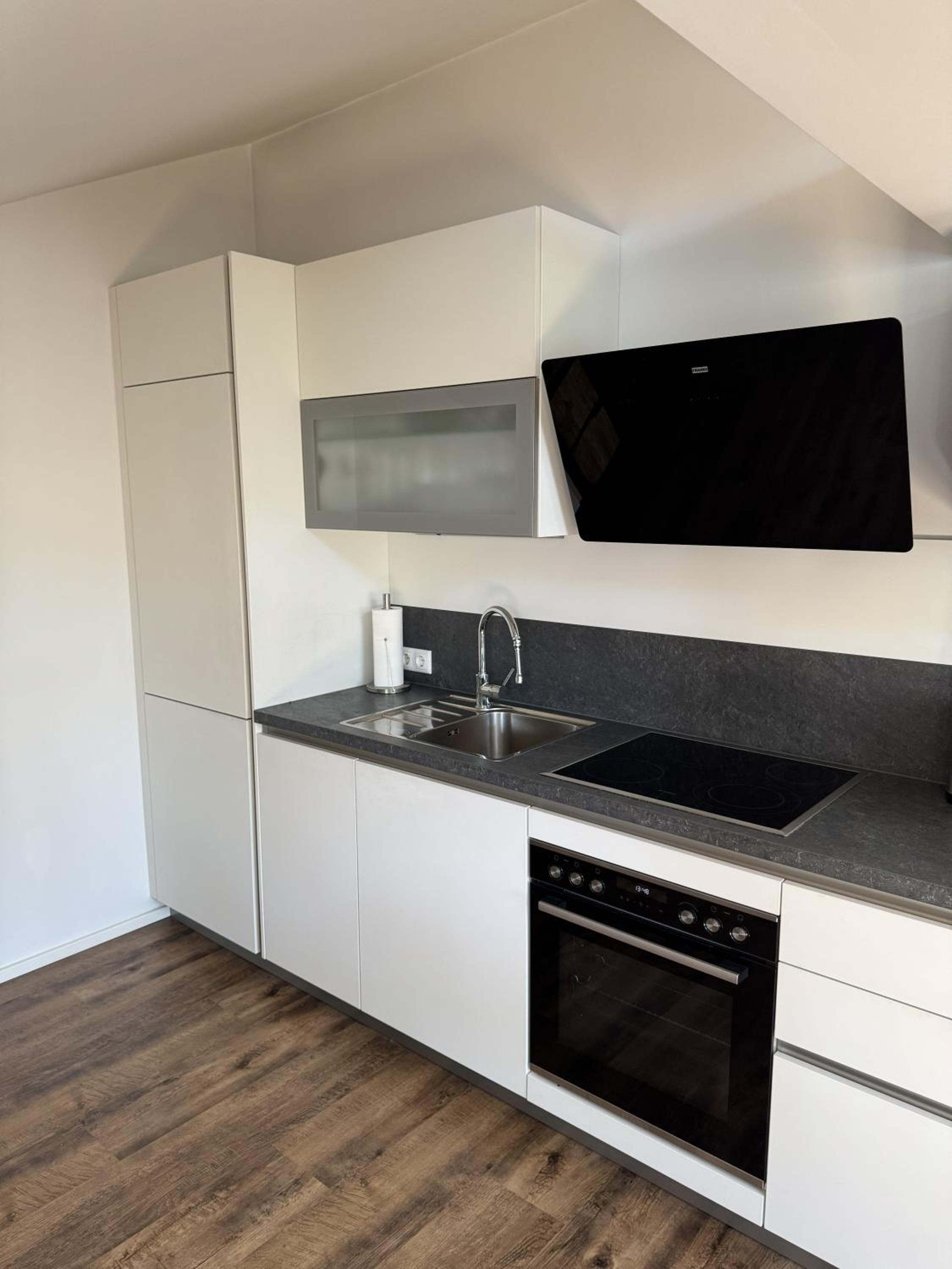 One-Bedroom Loft Apartment with Balcony