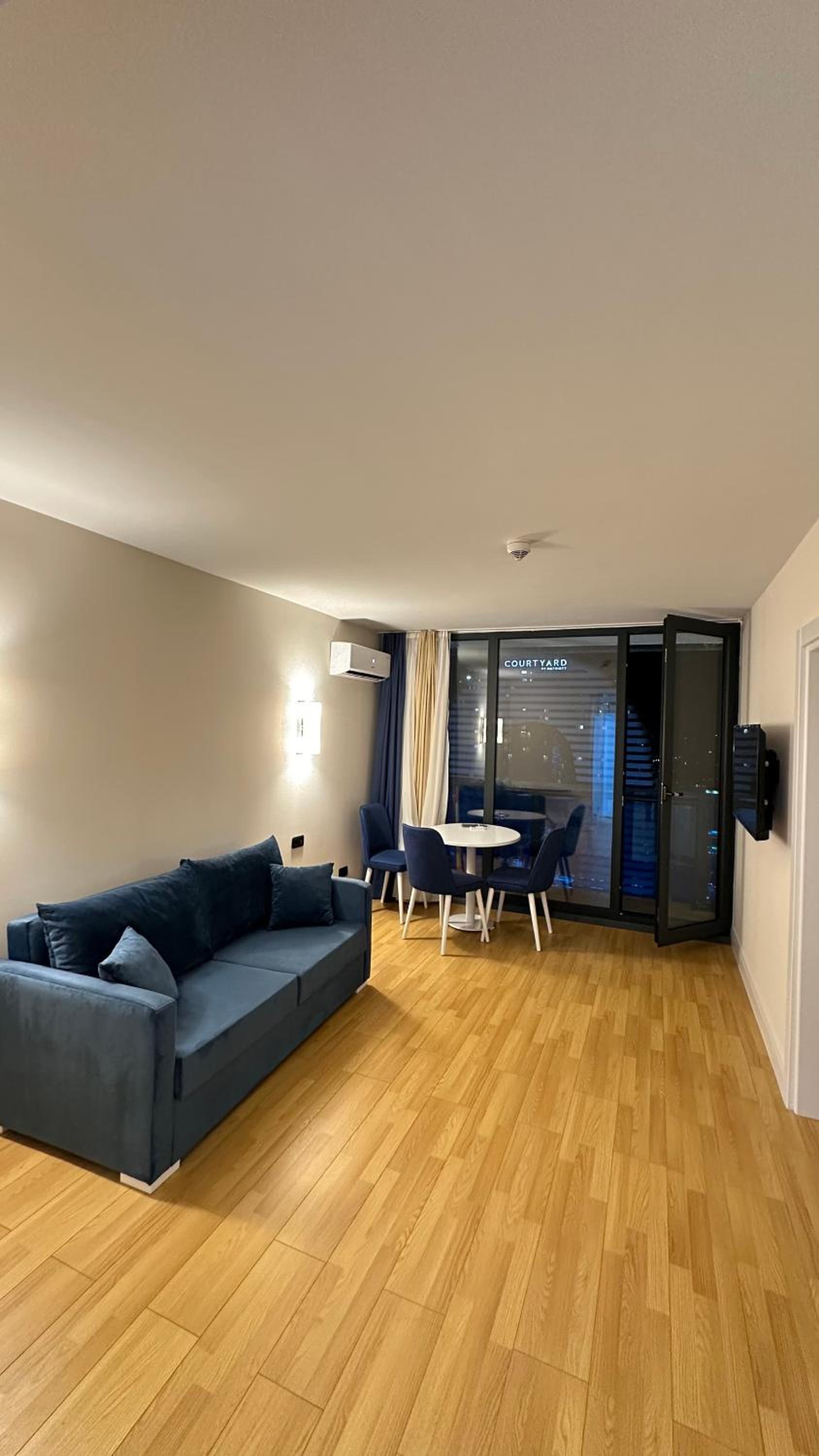 One-Bedroom Apartment with Balcony and Sea View