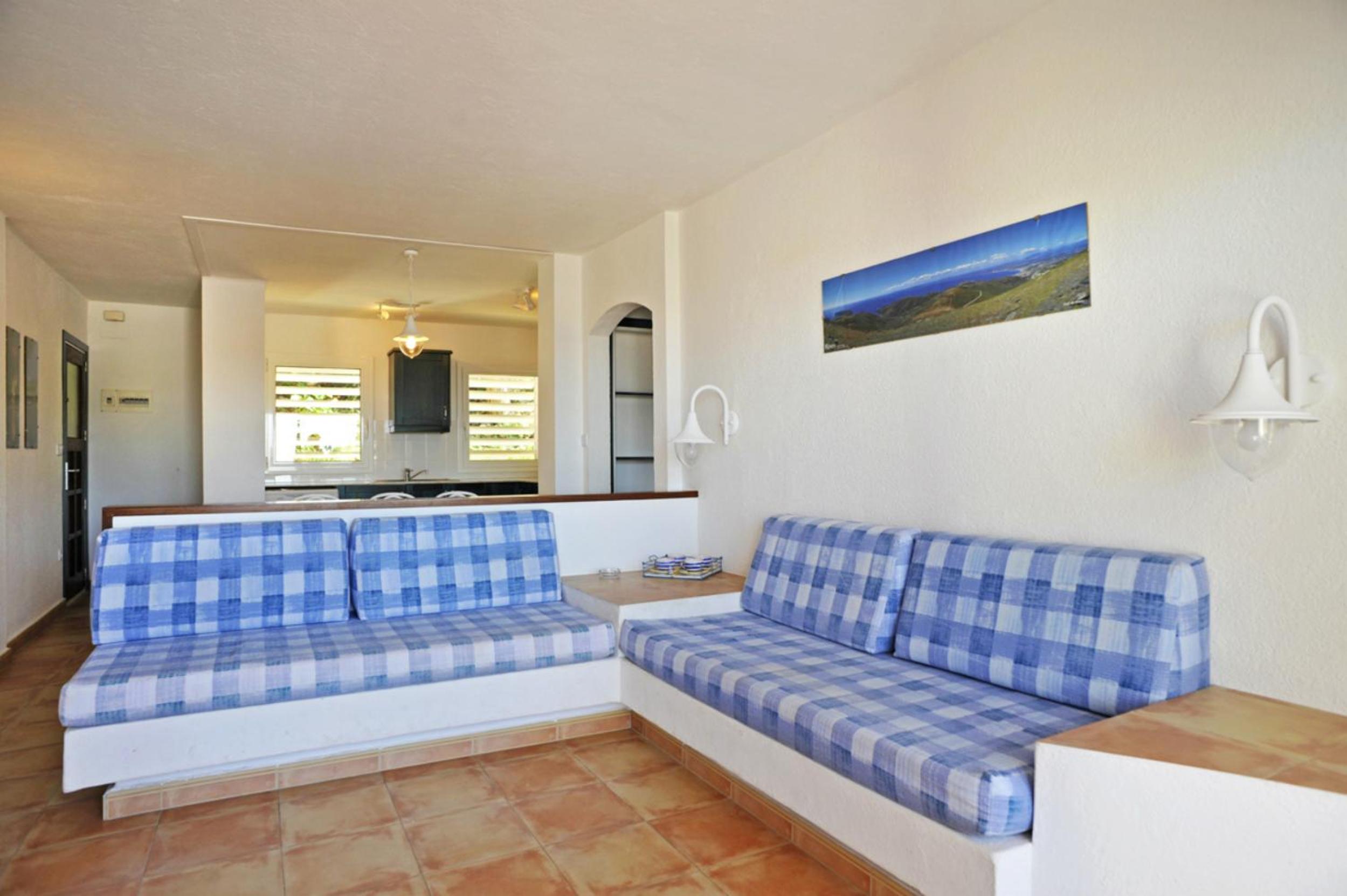 Apartamento de dos habitaciones con vista al mar