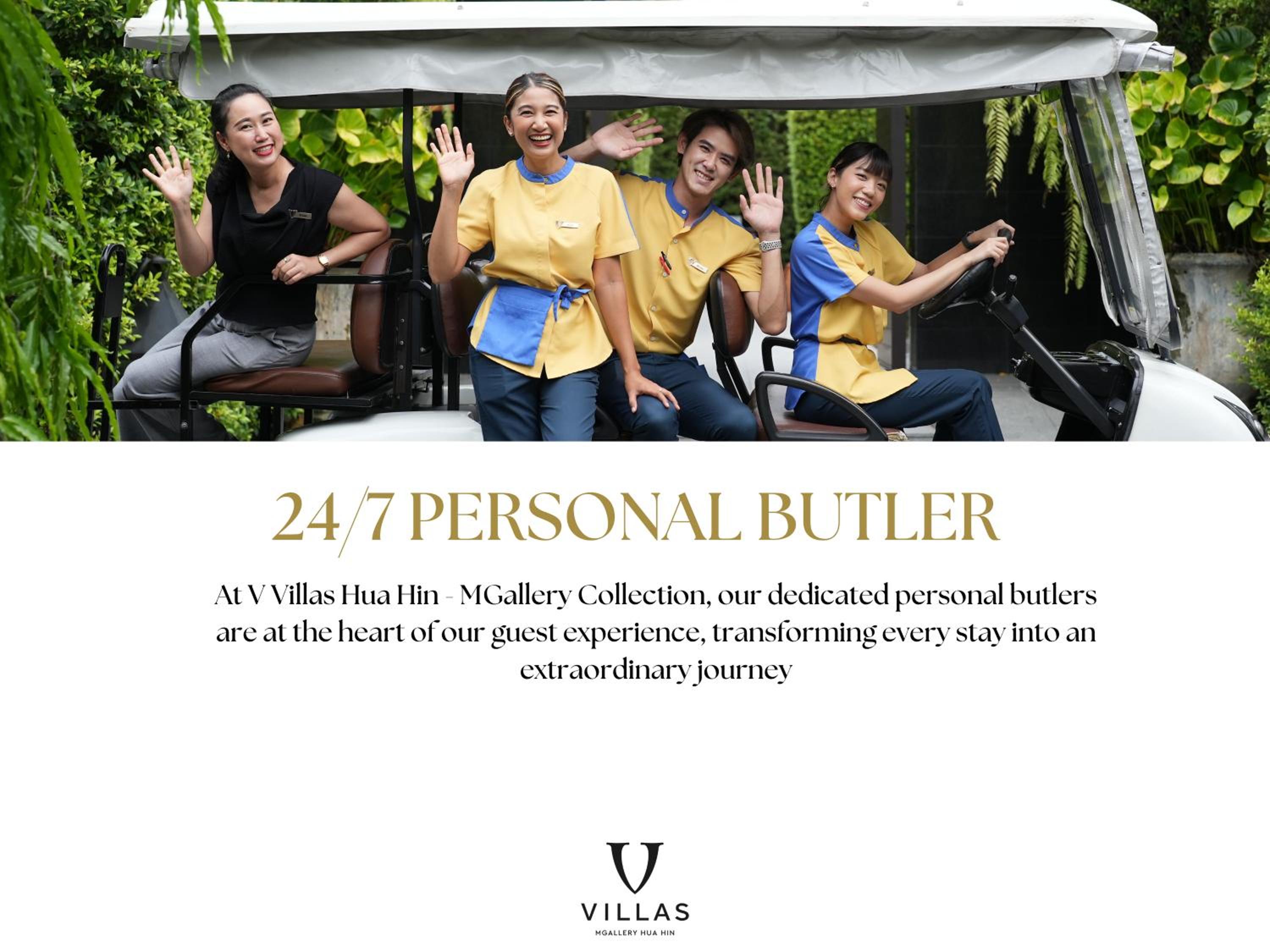 Three-Bedroom Presidential Beachfront Villa (24-hour butler service)