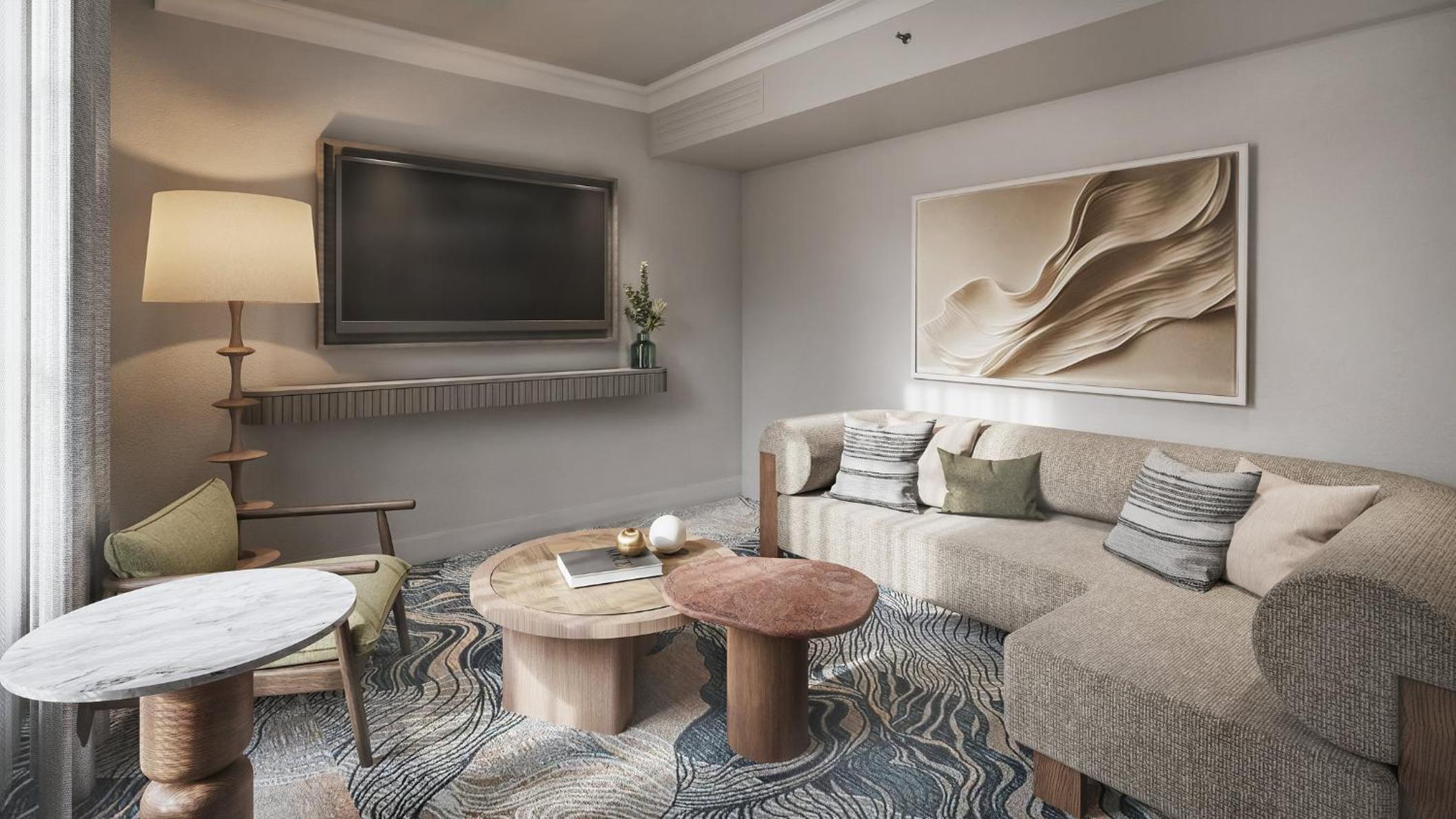One-Bedroom Suite with Mountain View and Balcony  photo 2