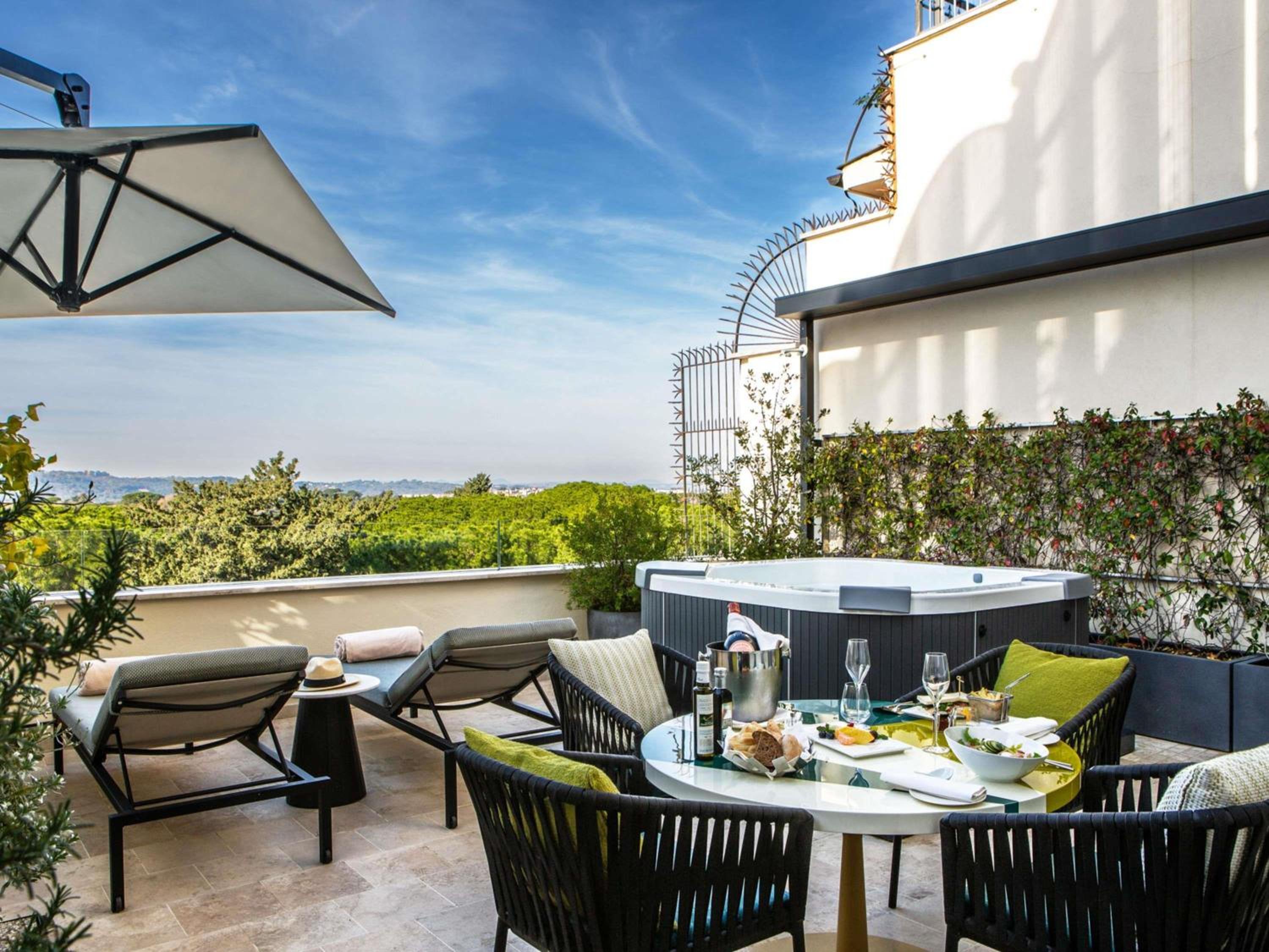 Family Suite with Two Connecting Rooms and Terrace