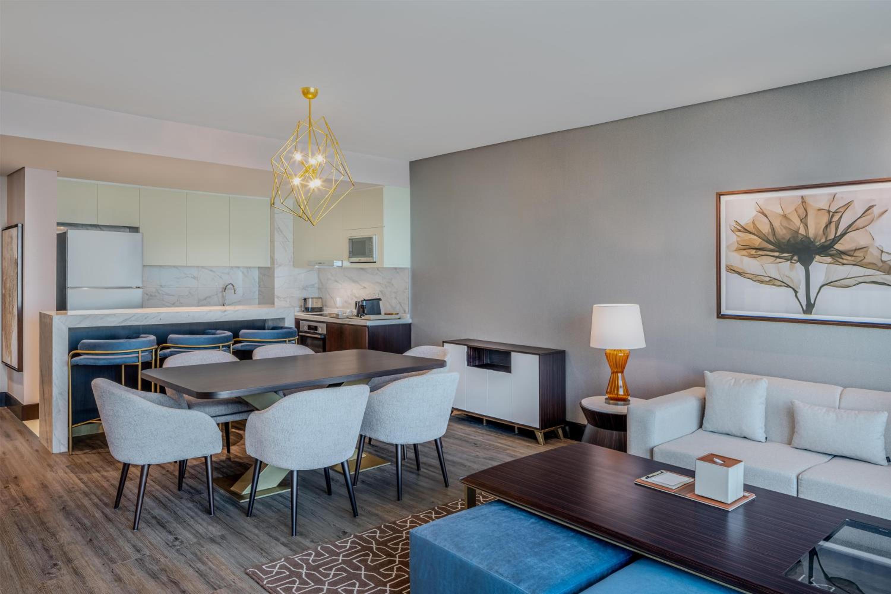 Two-Bedroom Residential Suite with Lounge Access