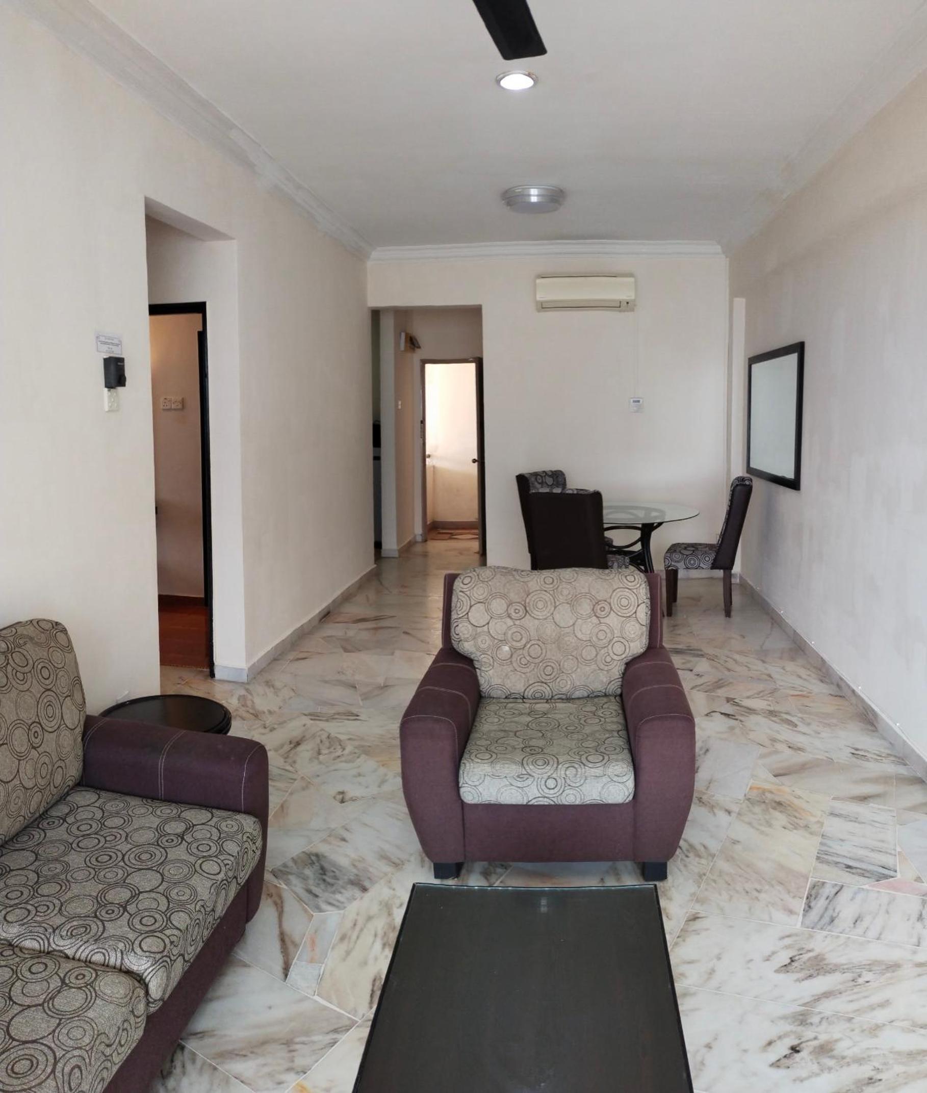 Three-Bedroom Apartment with Ocean View
