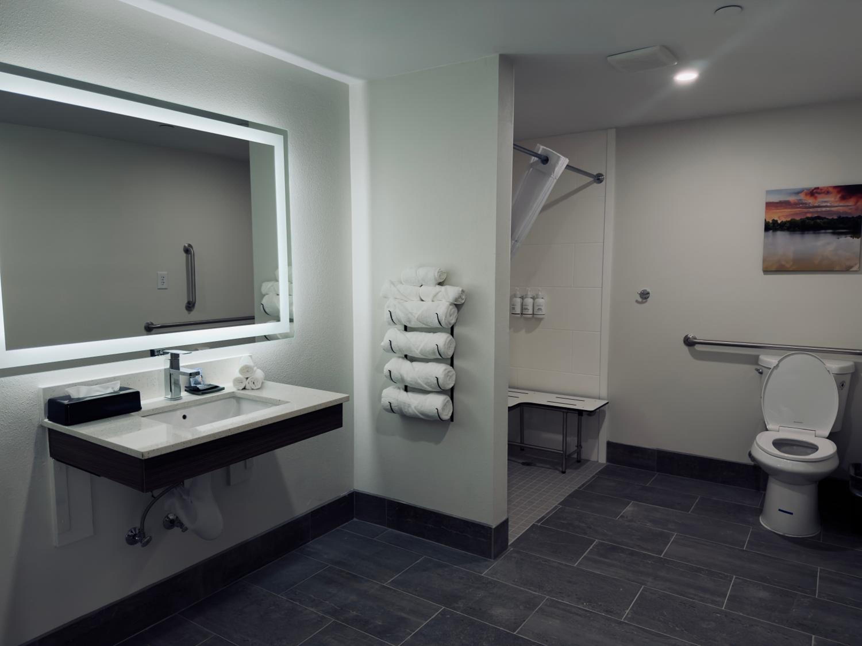 Queen Room with Two Queen Beds and Roll-in Shower - Mobility Accessible/Non-Smoking - Photo 4