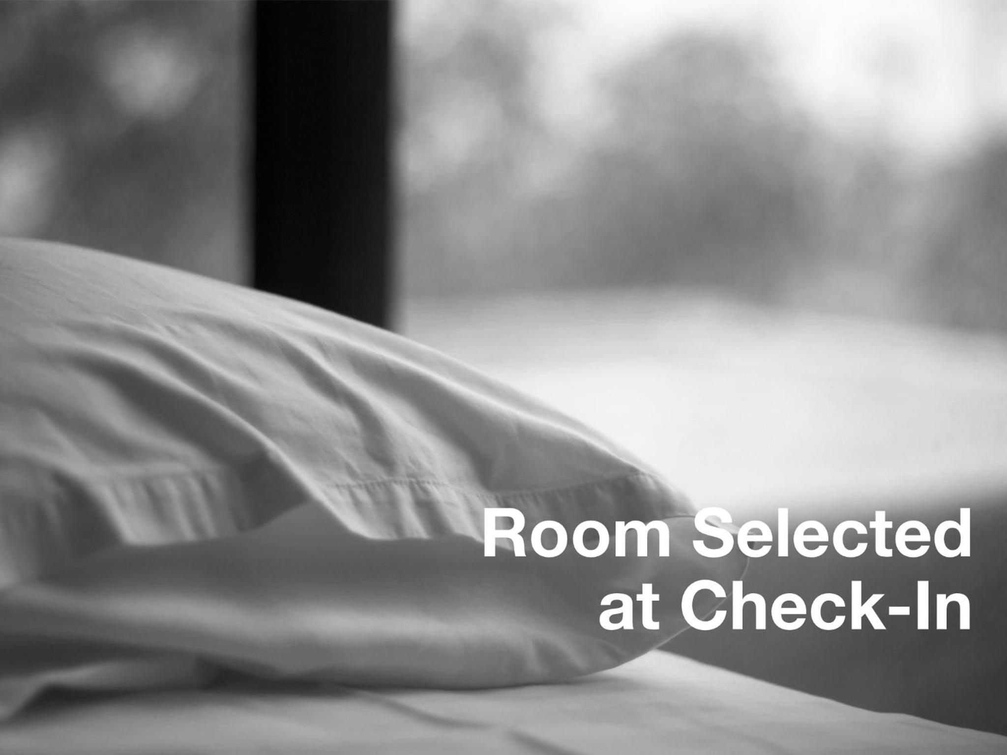 Room Selected At Check-In