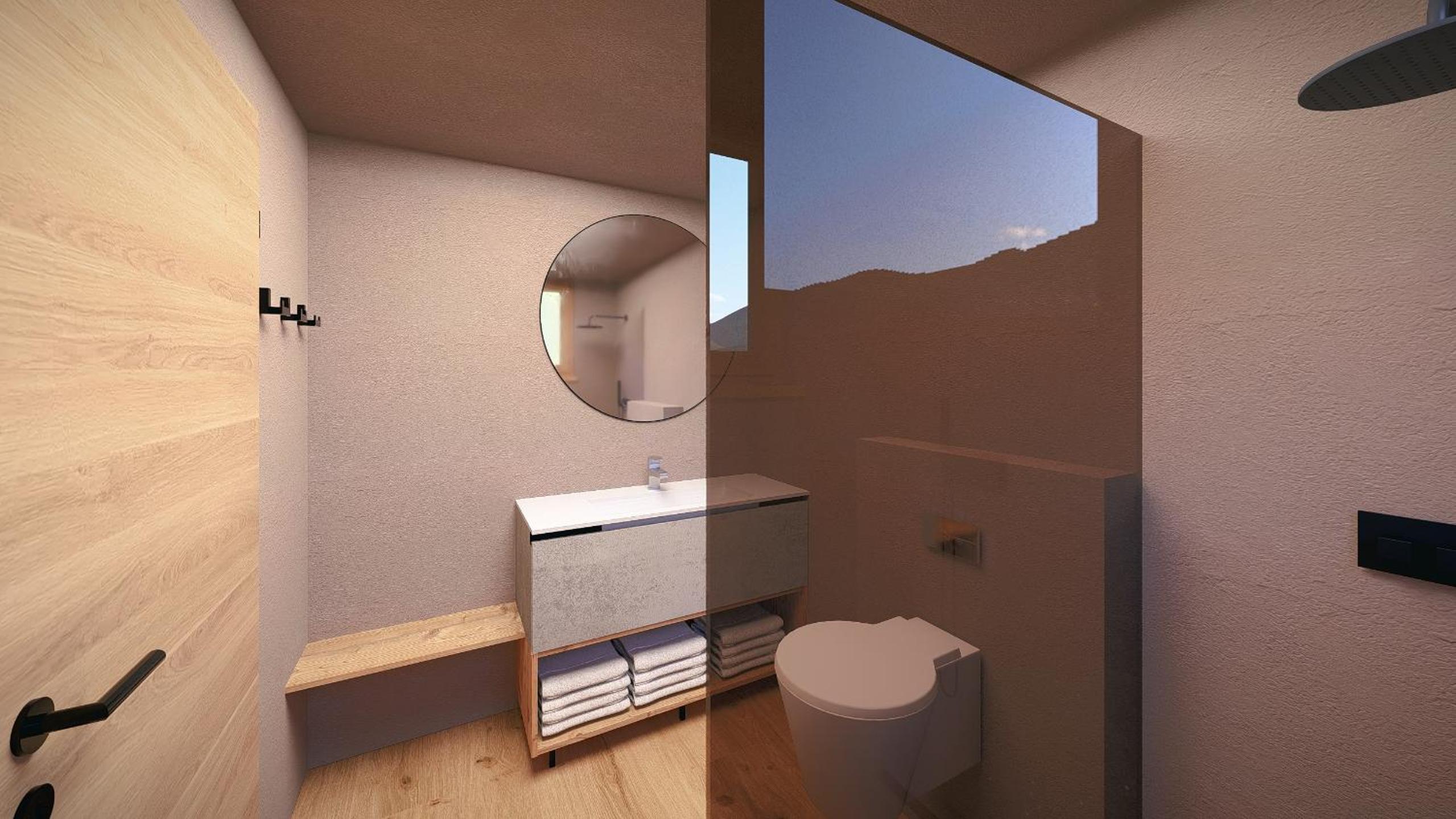 Three-Bedroom Apartment with Balcony