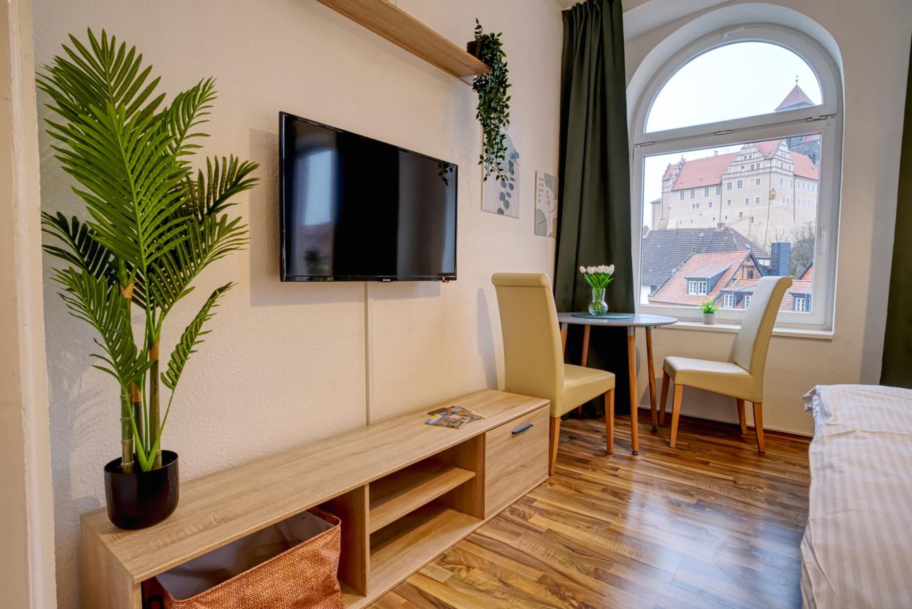 One-Bedroom Apartment with City View