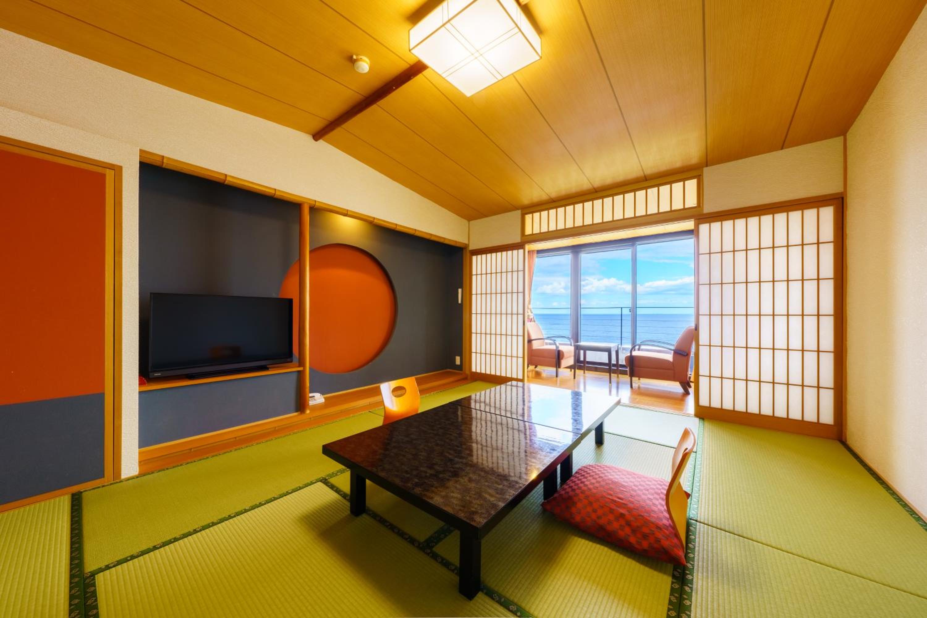 Japanese-Style Room with Sea View - Non-Smoking - (Up to 4 Adults) photo 1