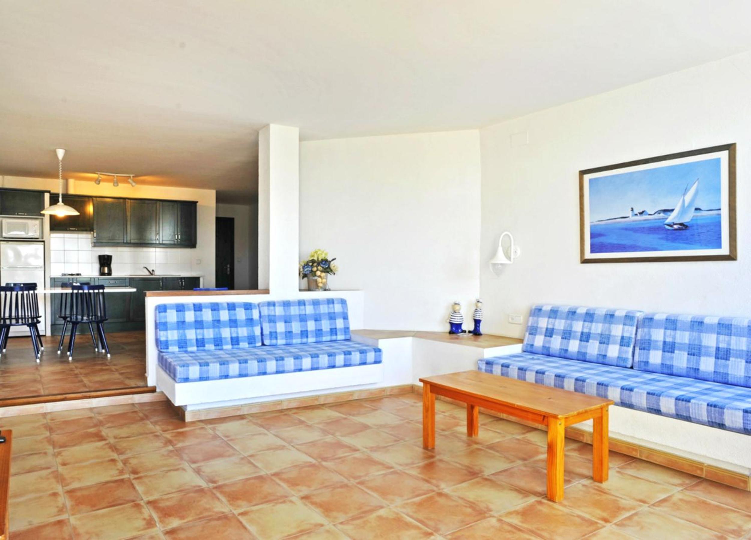 Apartamento de un dormitorio superior con vista al mar