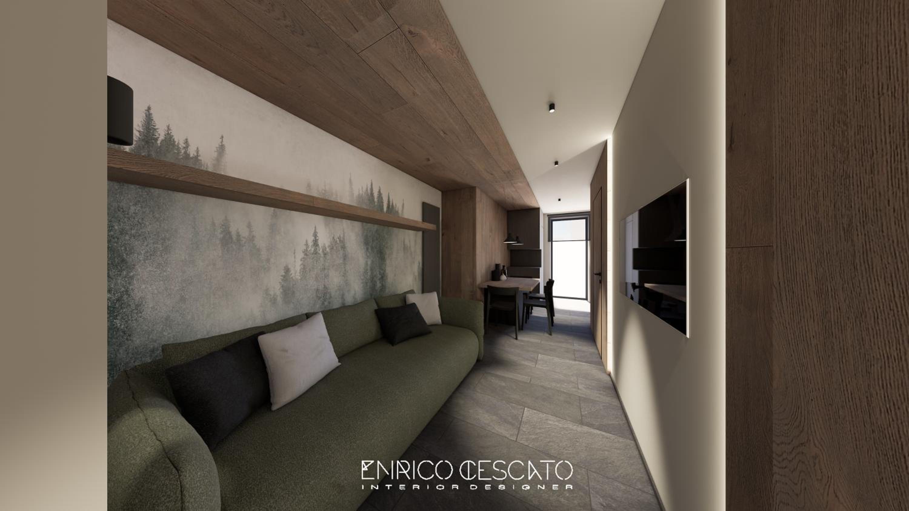 Apartment with Garden View