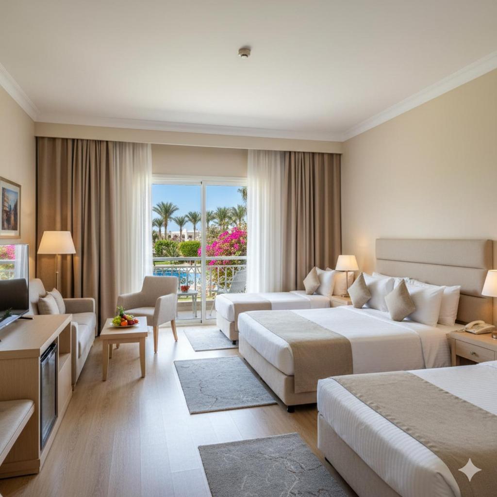 Triple Room with Garden View