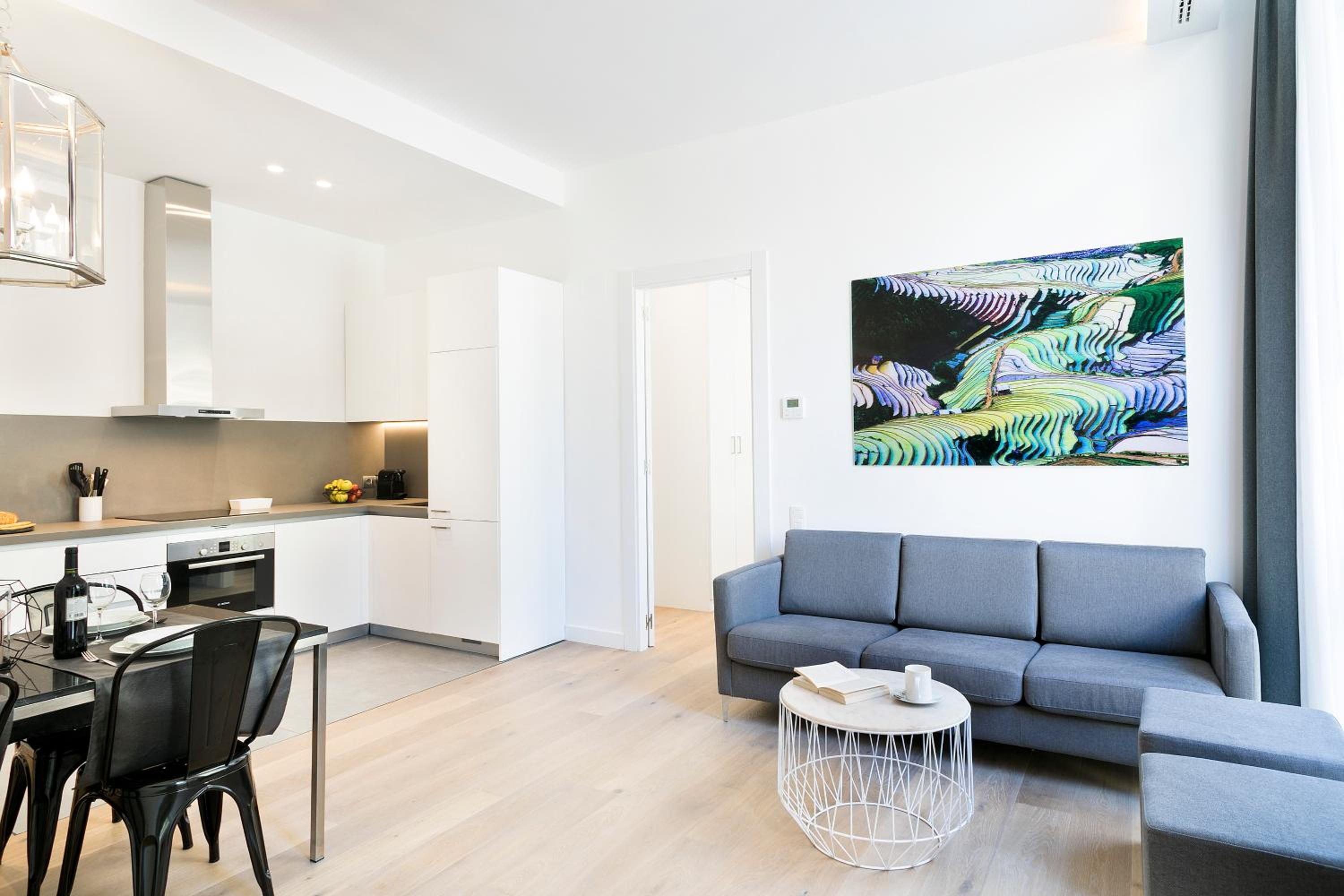 Apartamento de dos habitaciones de lujo