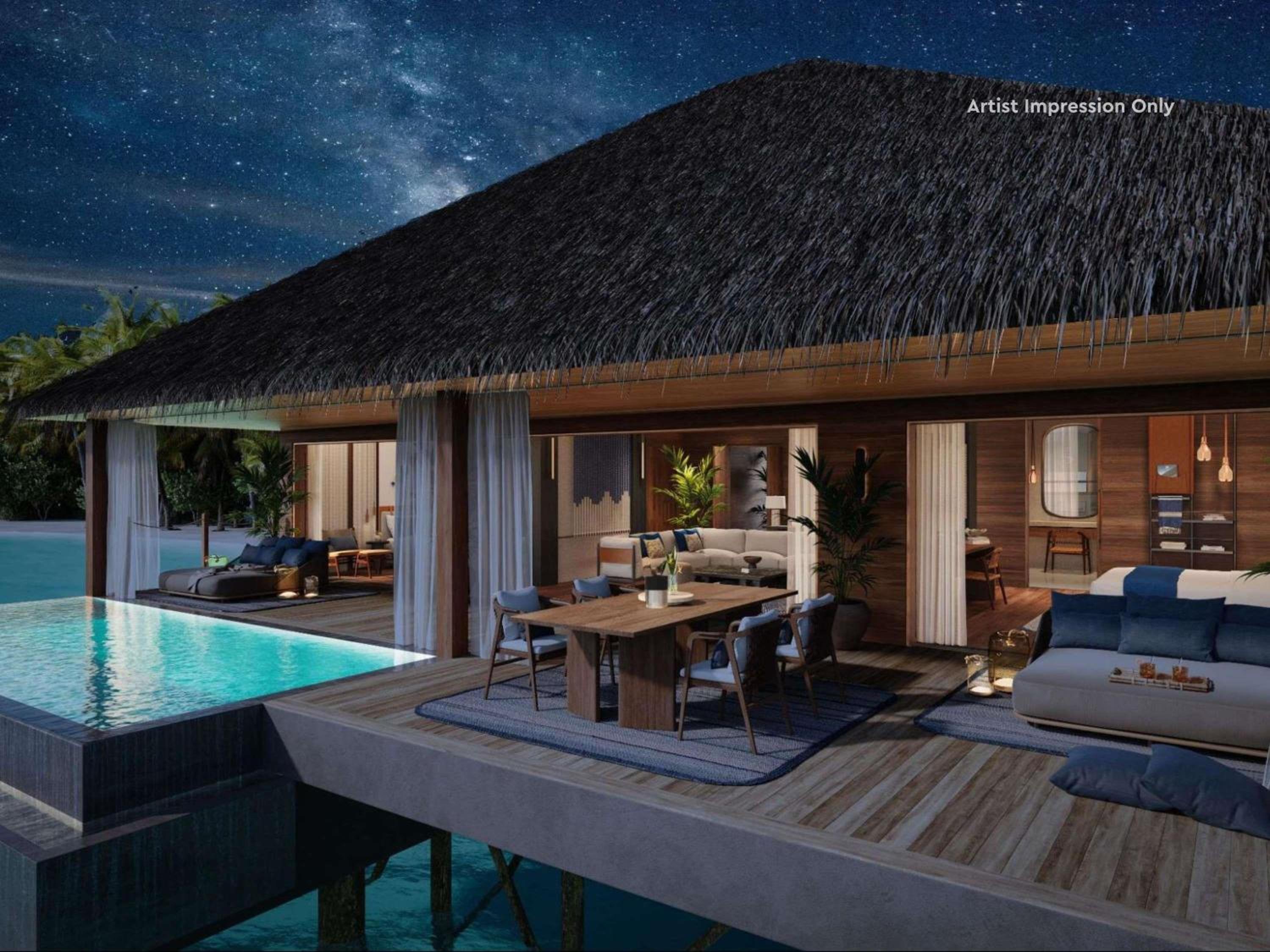 Two-Bedroom Overwater Pool Villa - Photo 3