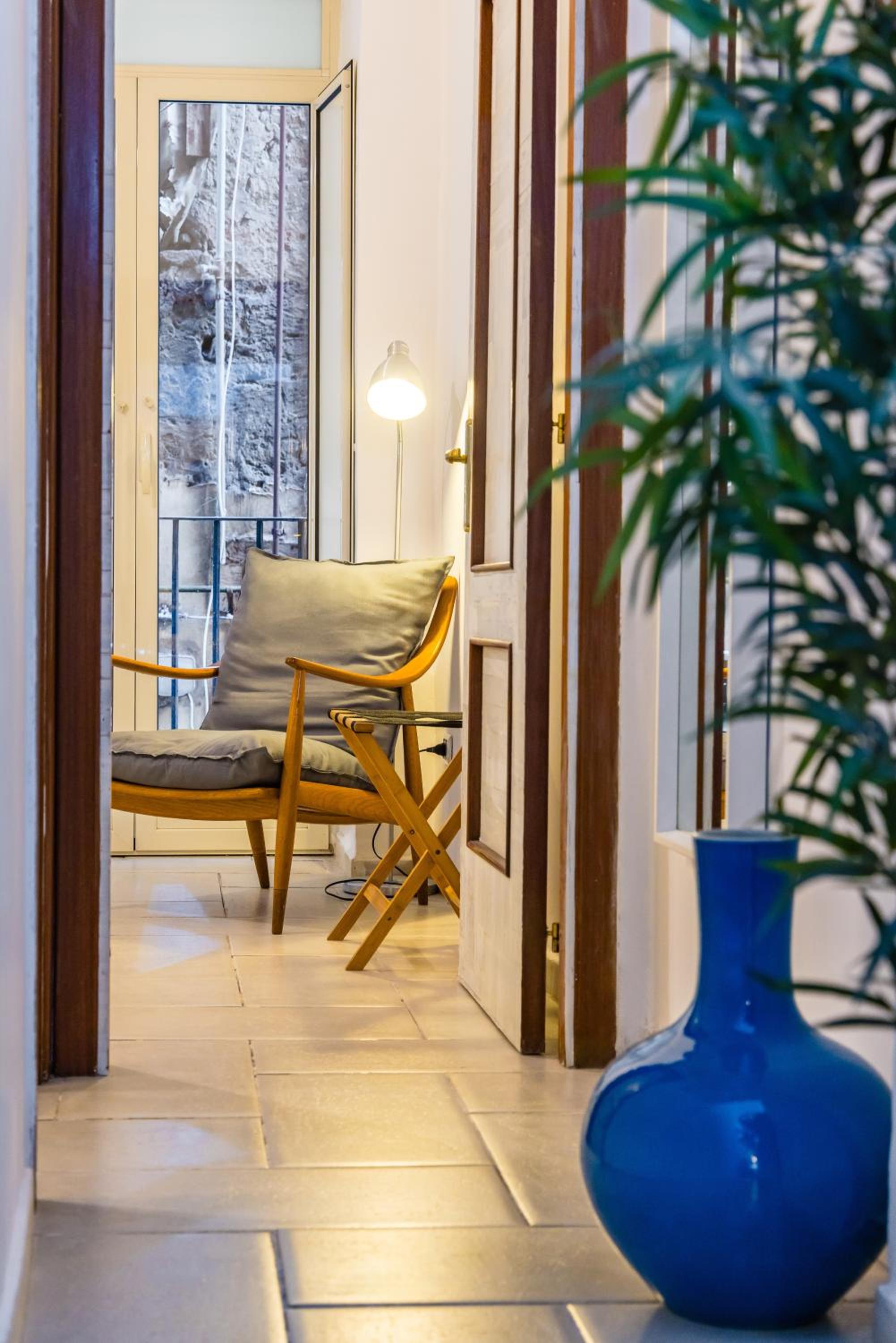 One-Bedroom Loft Apartment with Balcony