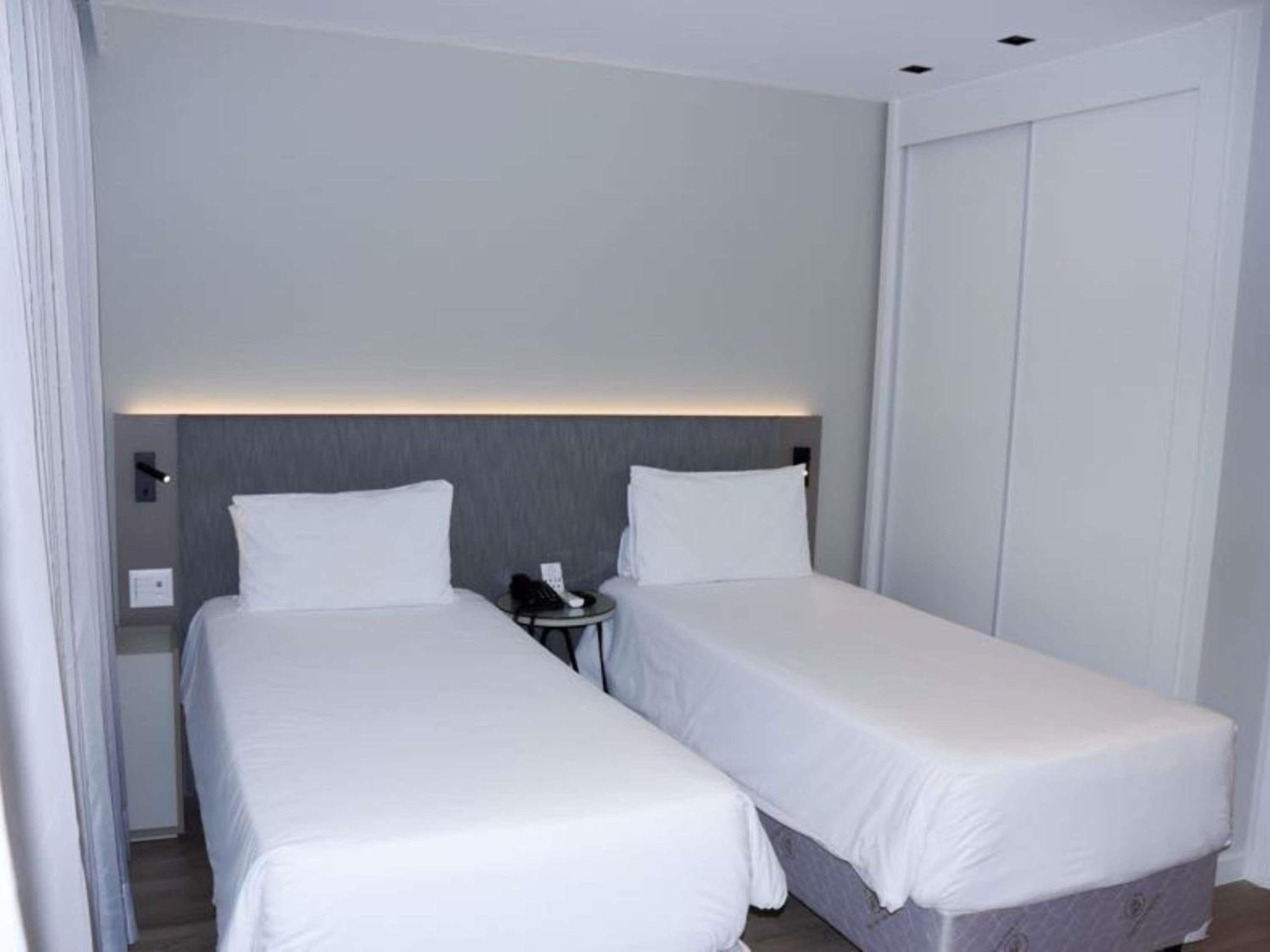 Deluxe Room with Two Single Beds and City View thumbnail 5