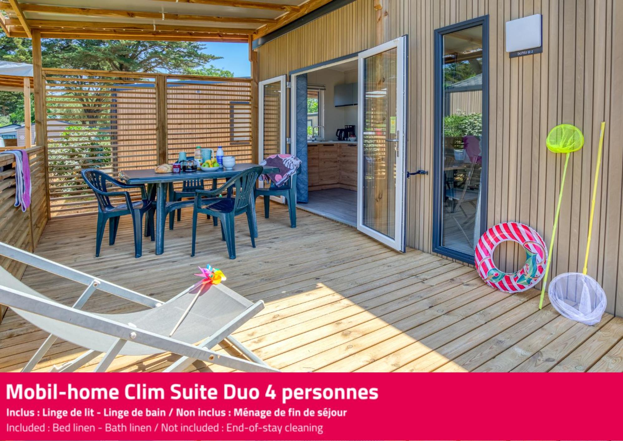 Mobil-home Clim Suite Duo 4 people photo 2