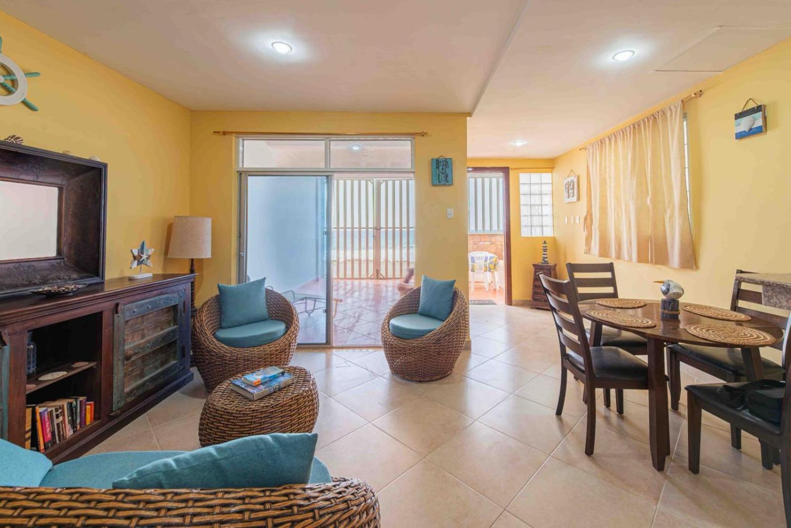 Two-Bedroom Apartment with Balcony and Sea View