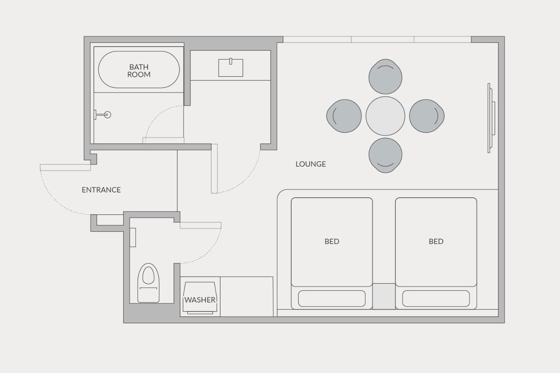 Japanese Modern Room