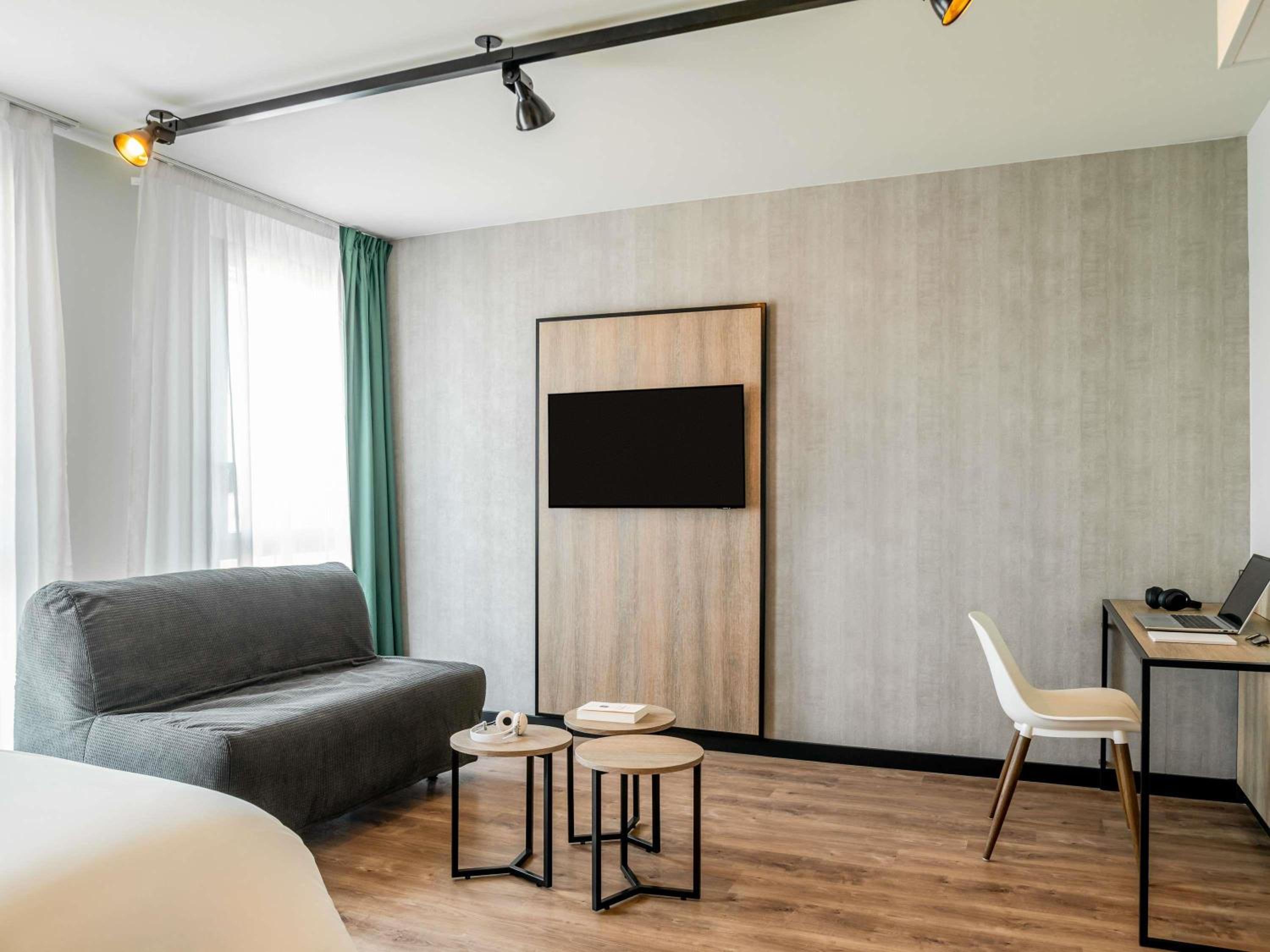 Family Suite with One Double Bed and Two Single Sofa Beds
