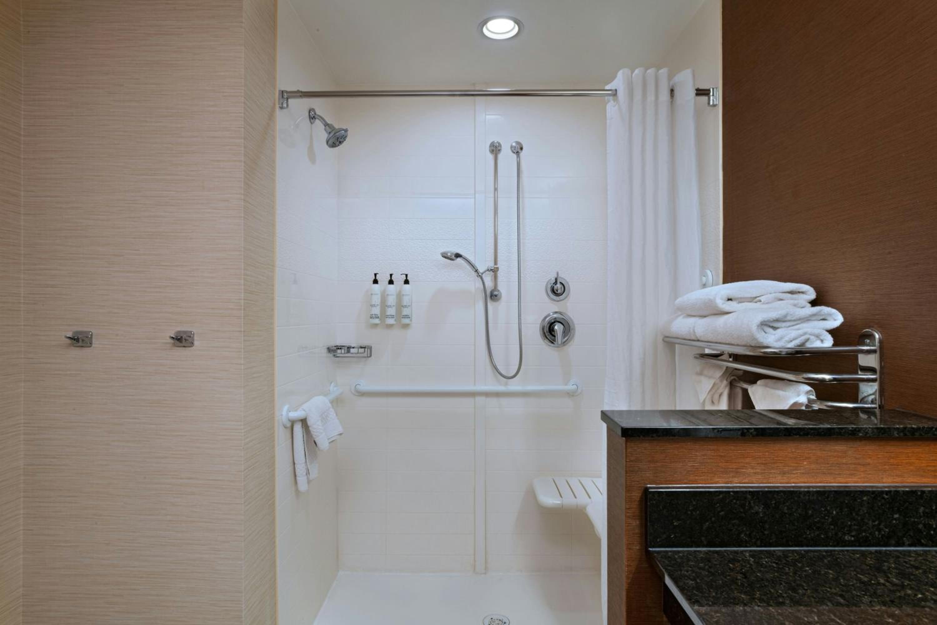 King Room with Roll-in Shower - Mobility Accessible photo 3