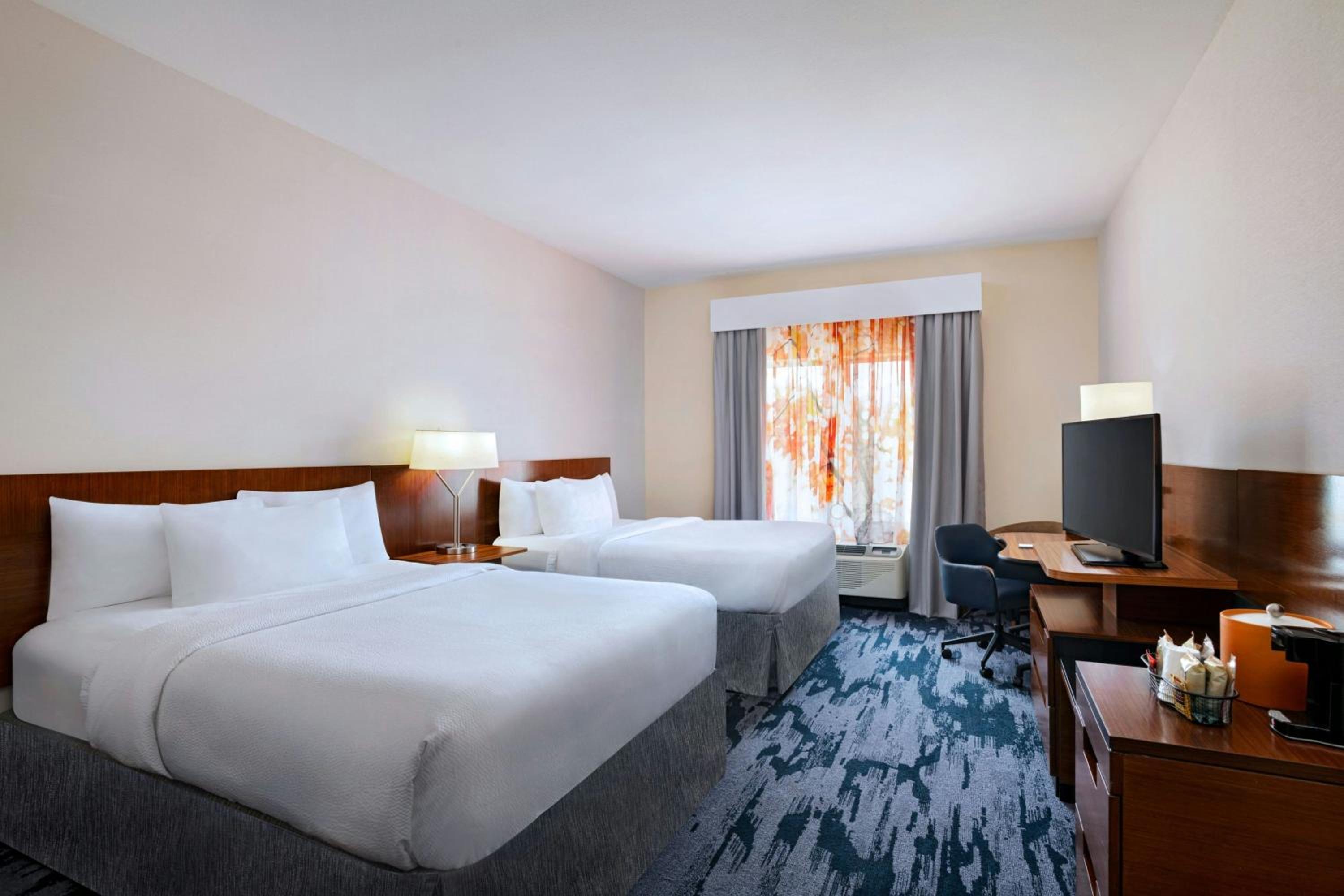 Queen Room with Two Queen Beds - Hearing Accessible photo 1