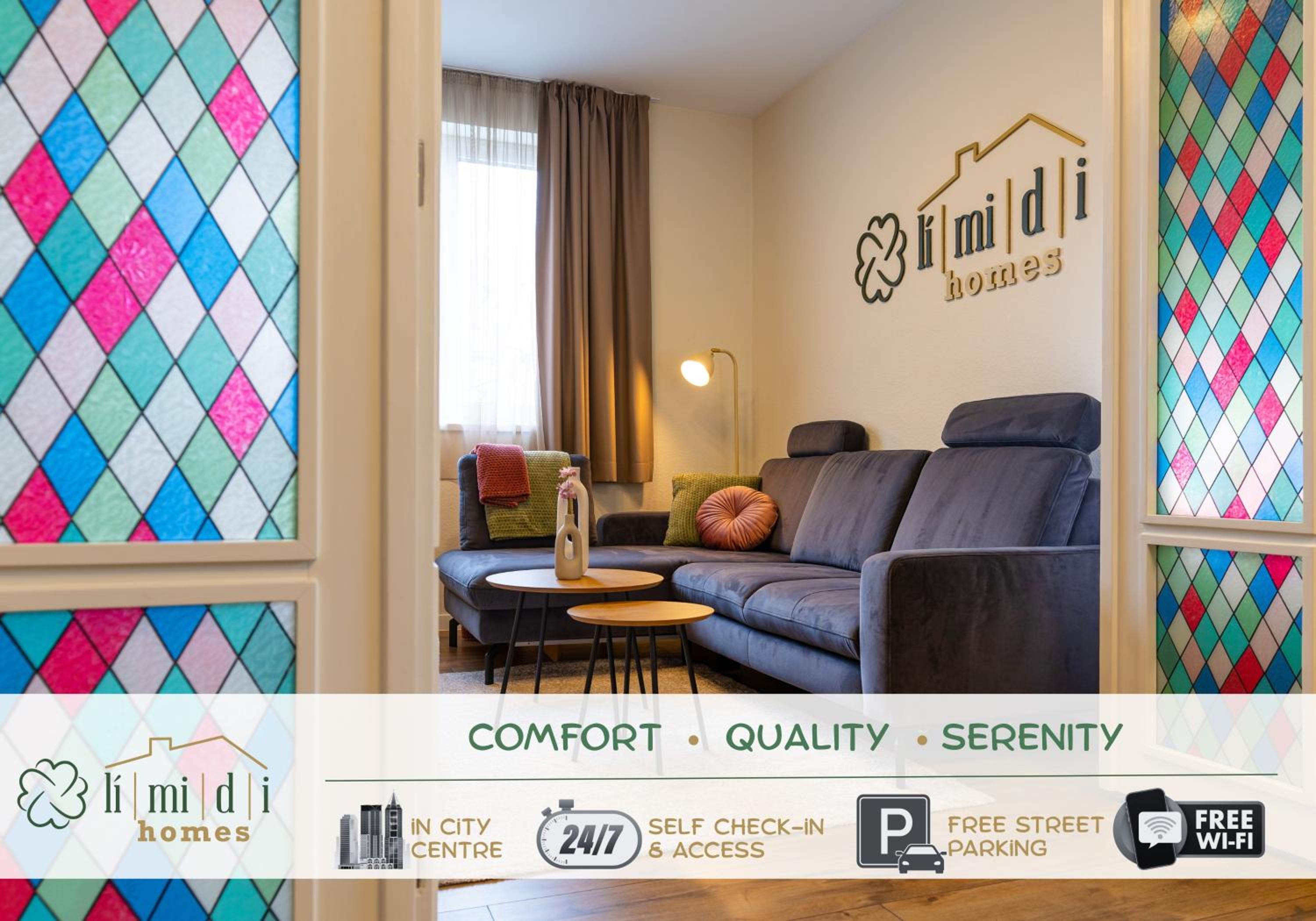 Two-Bedroom Apartment with Balcony and Terrace photo 1