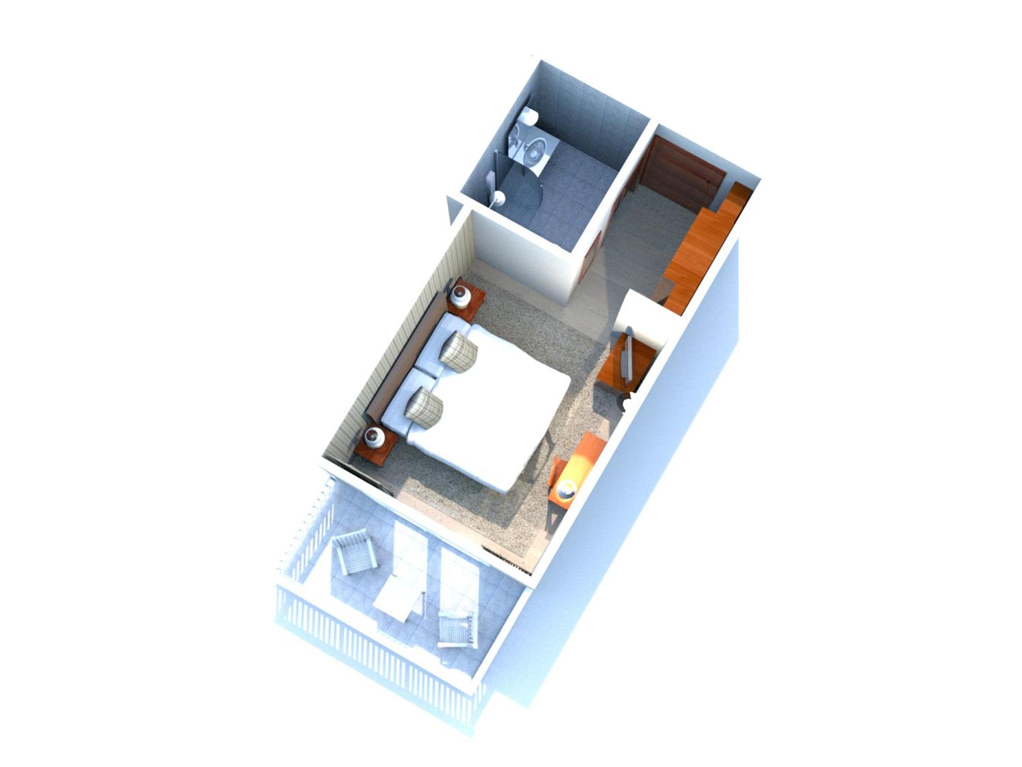 Classic Double Room with Balcony photo 3