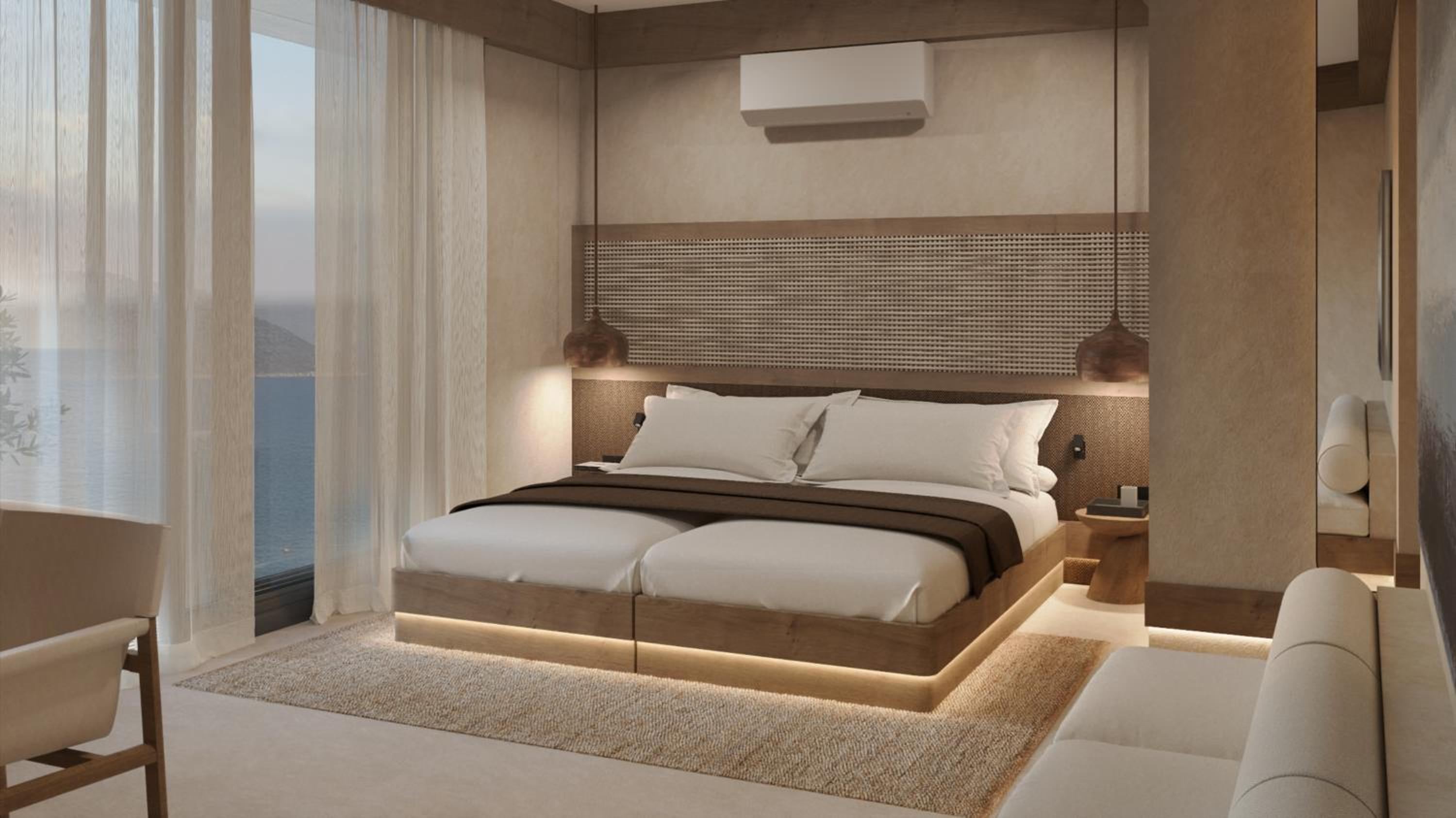 Deluxe Double or Twin Room with Sea View - Photo 1