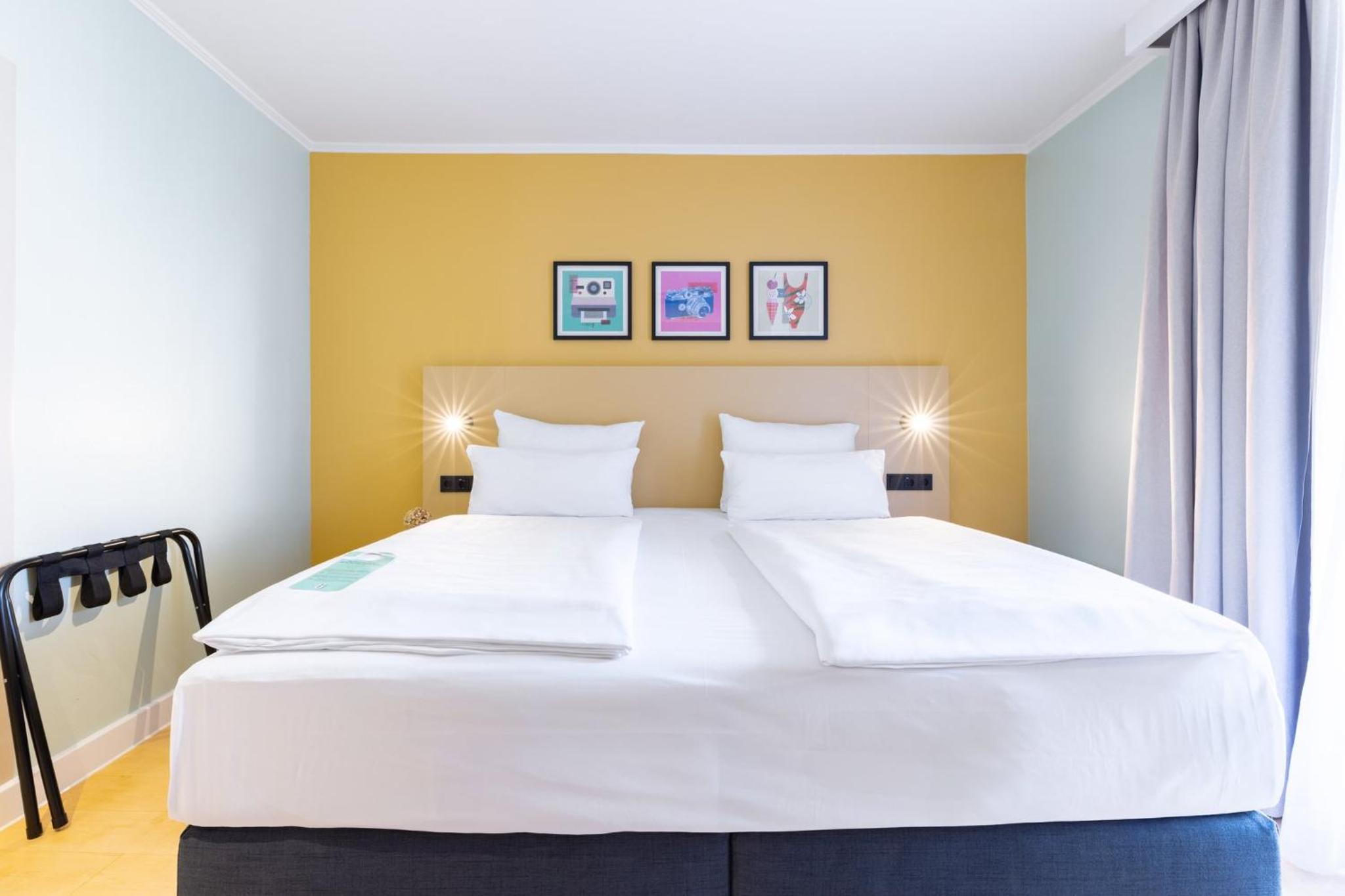 Premium Twin Room with Sofa Bed and Balcony