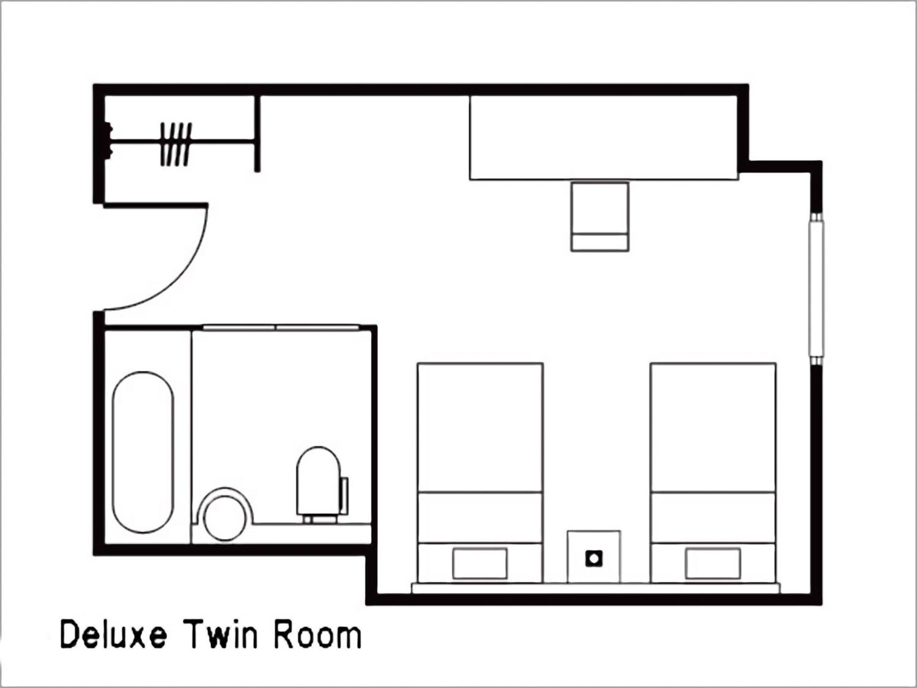 Deluxe Twin Room - Non-Smoking - Photo 9