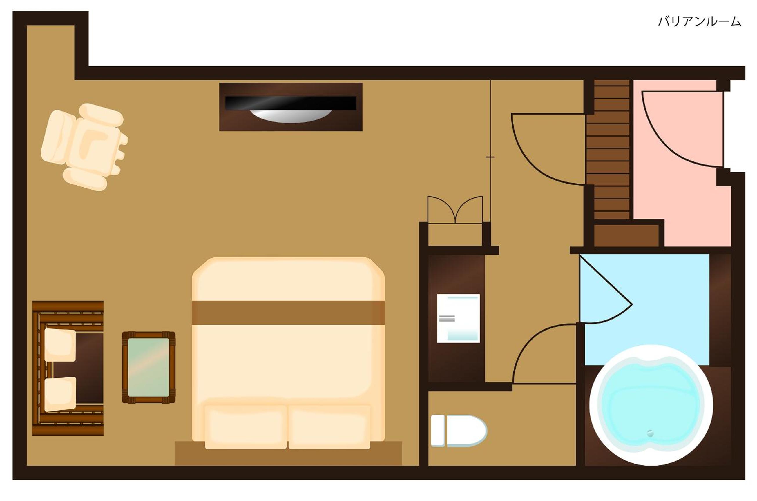 Deluxe Canopy Room | King Bed, Large Blower Bath & Massage Chair - Non-Smoking - Photo 9