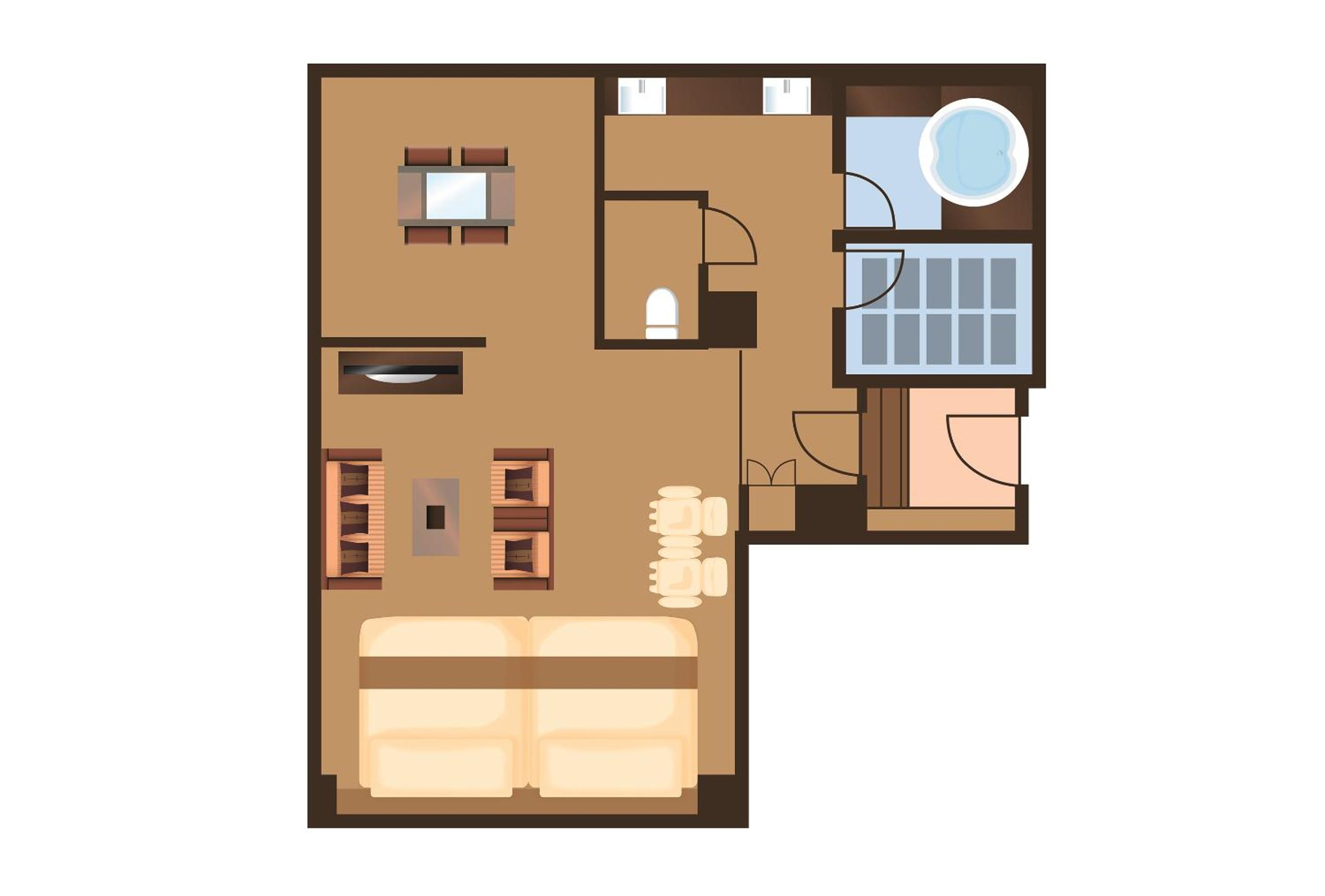 Royal Canopy Suite | 2 King Beds, Large Blower Bath & Stone Spa - Photo 8