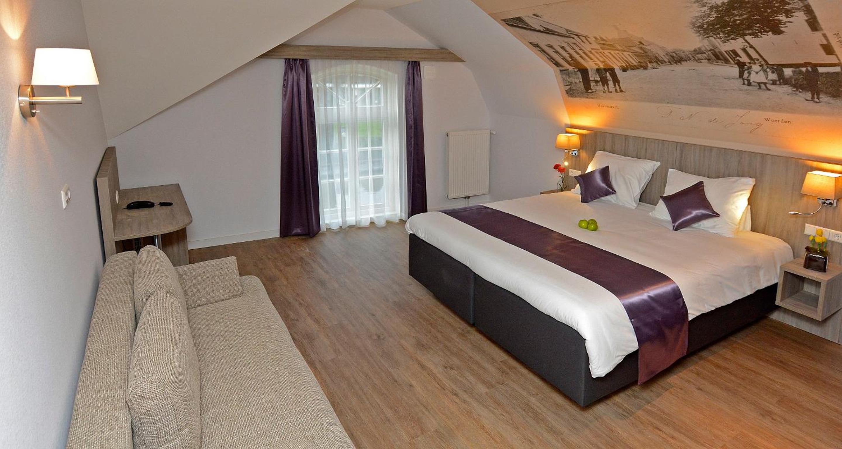 1 Double bed and 1 Single Bed - Non Smoking - Photo 5