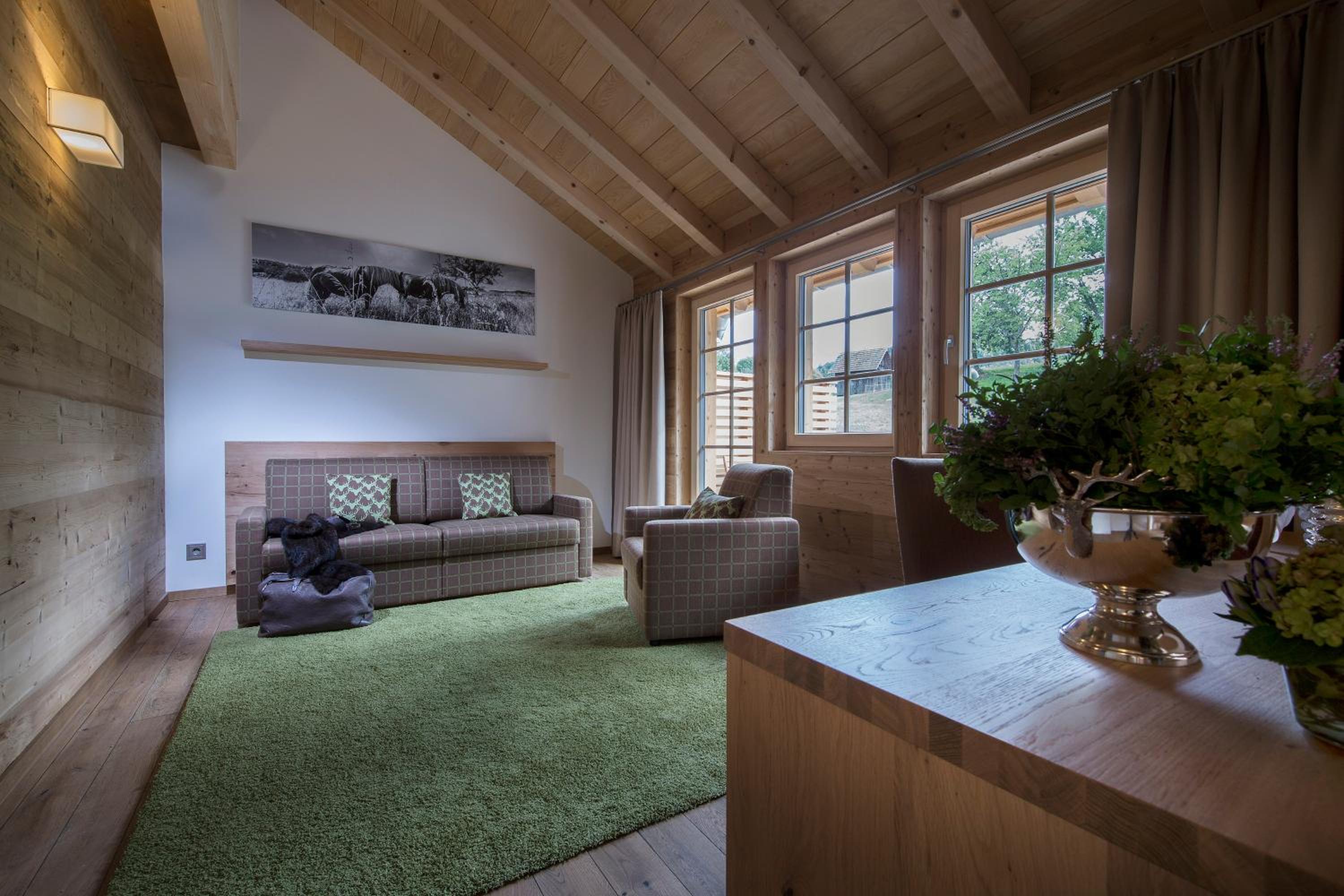 Suite mit Gartenblick photo