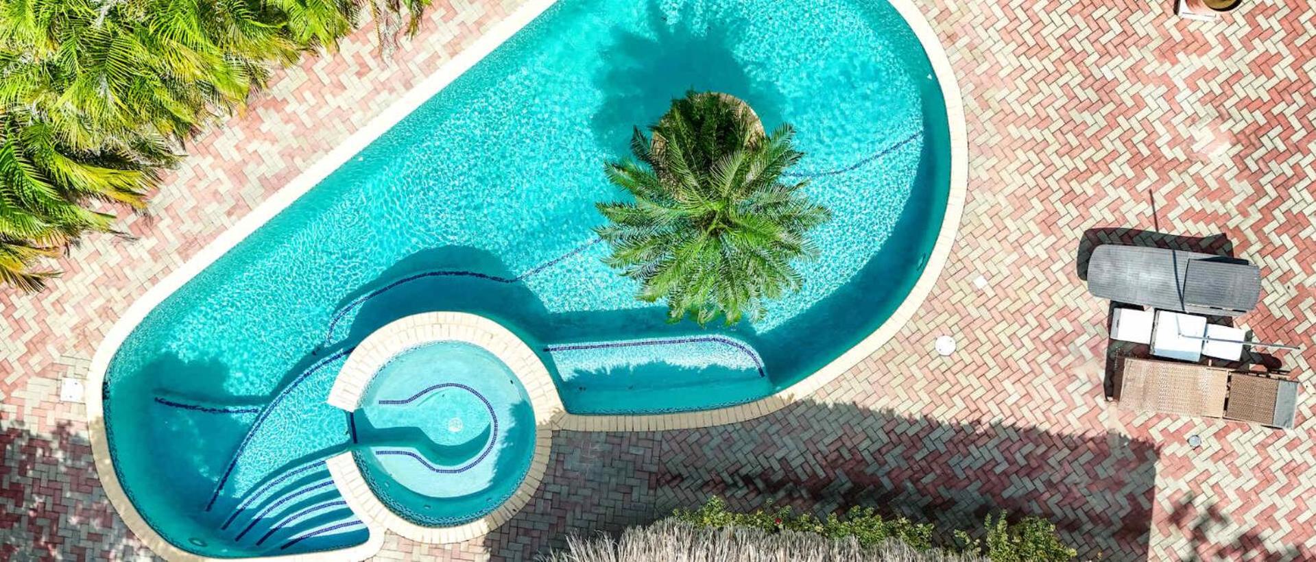 Two-Bedroom Apartment with Pool View