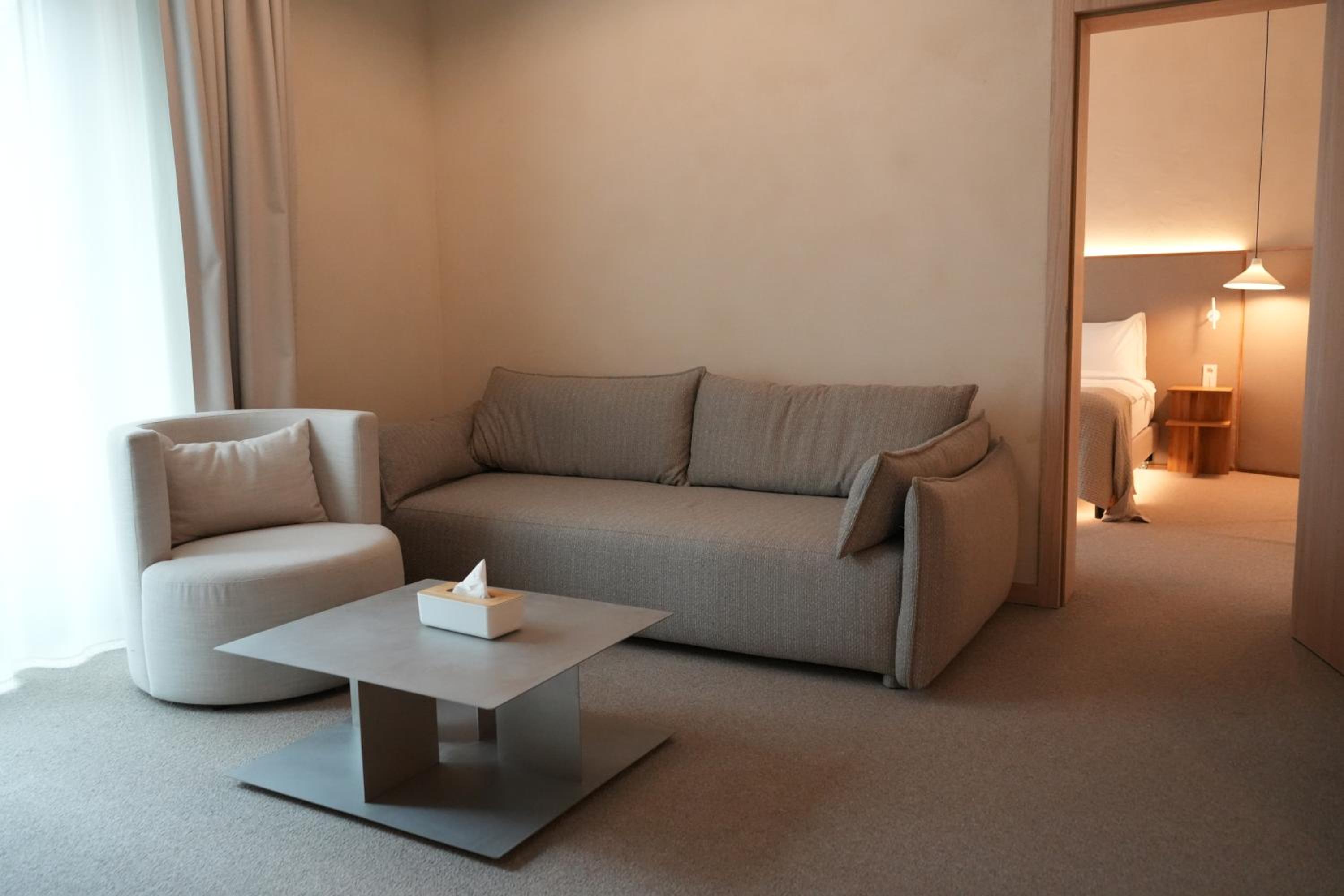 One-Bedroom Apartment with Garden View
