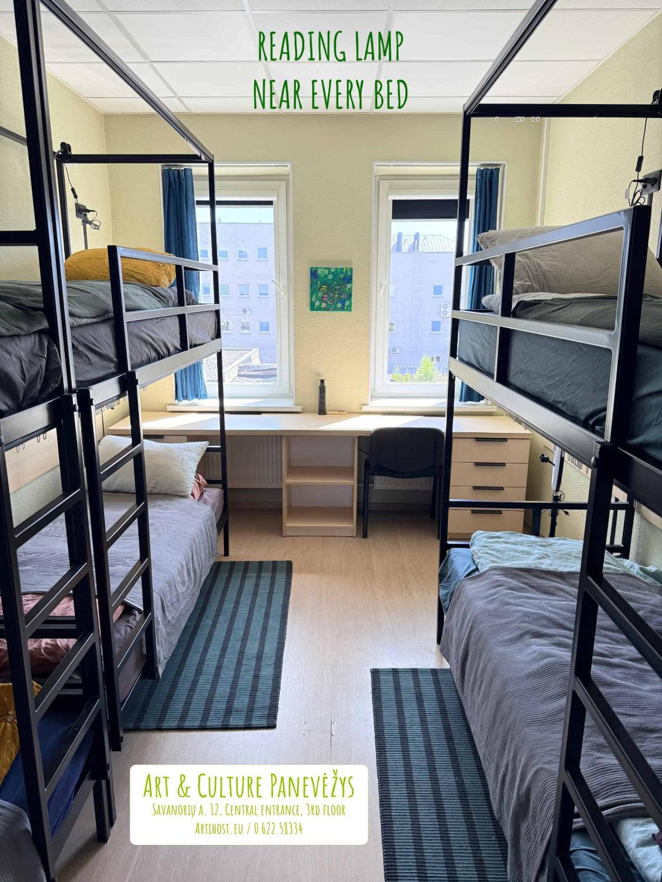 6-Bed Mixed Dormitory Room