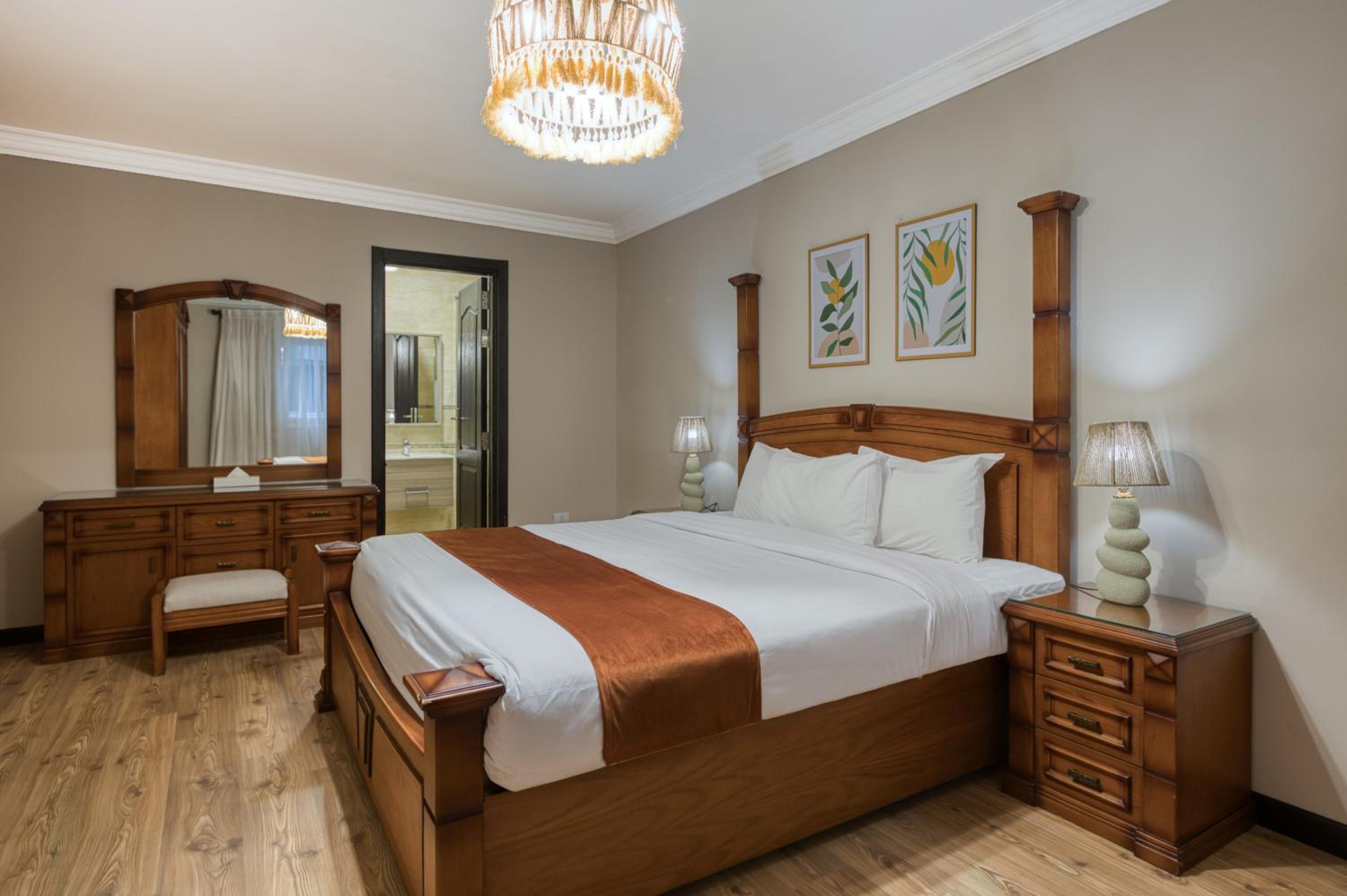 Three-Bedroom Apartment with Water View