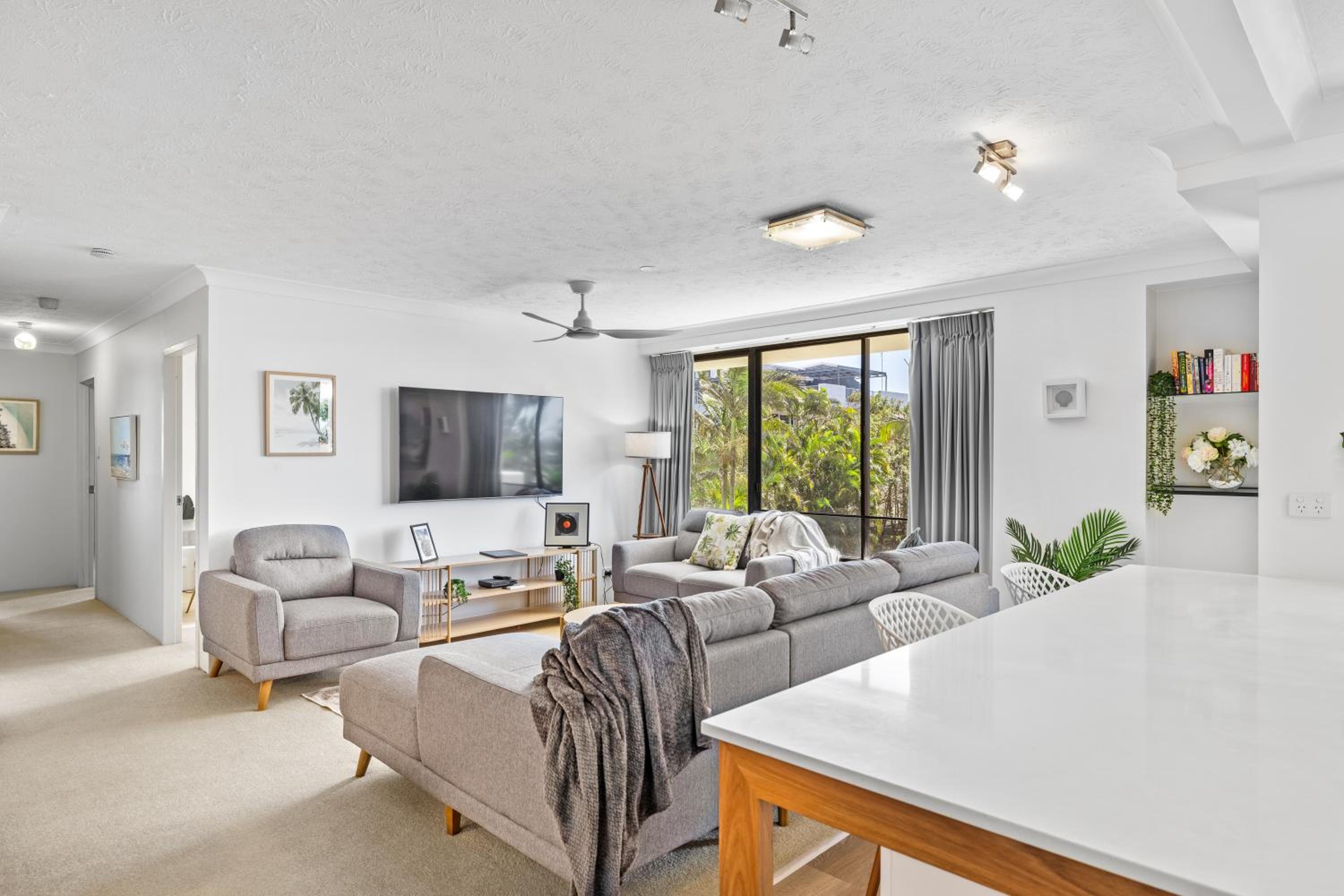 Two-Bedroom Apartment with Garden View