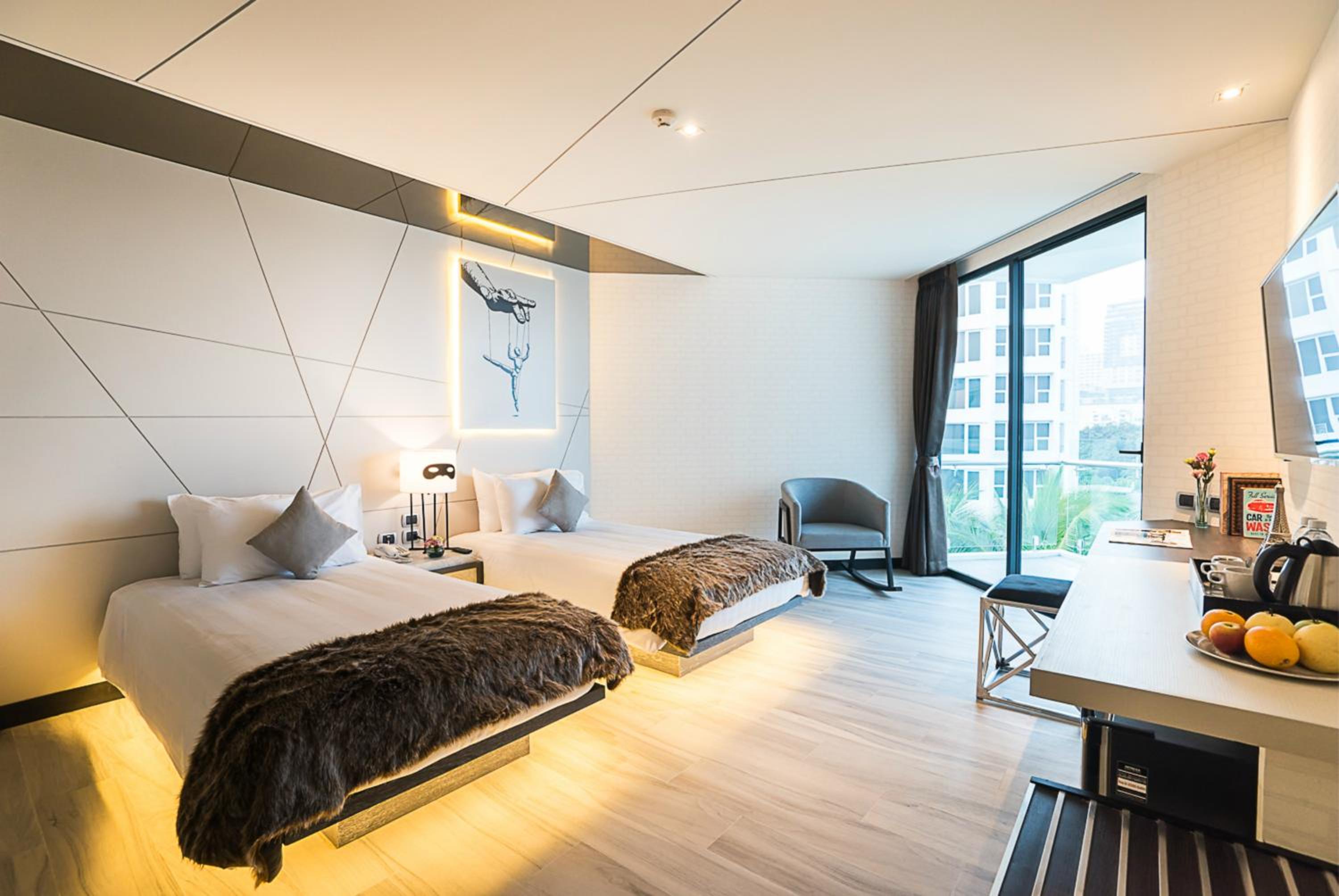 Deluxe Twin Room with Sea View