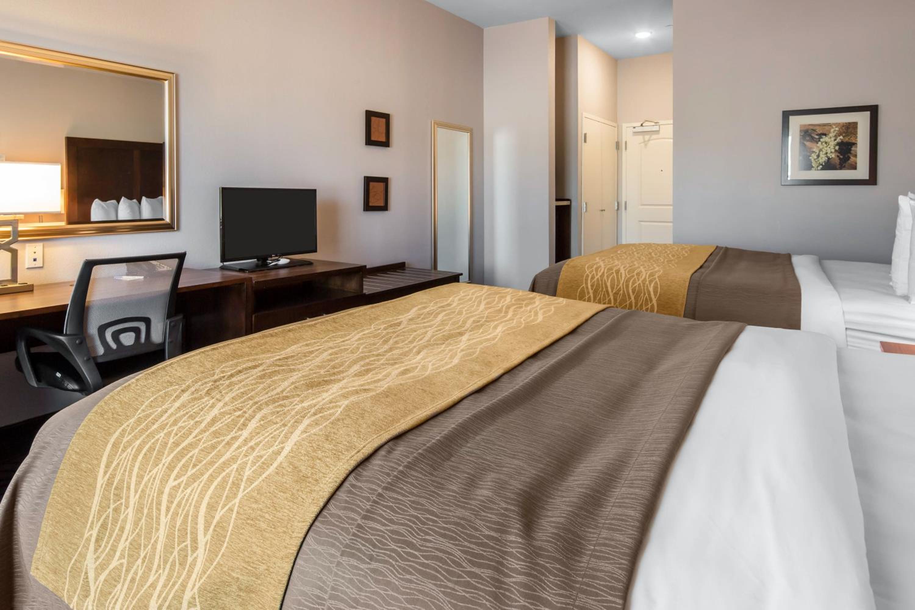 Queen Room with Two Queen Beds - Non-Smoking photo 3