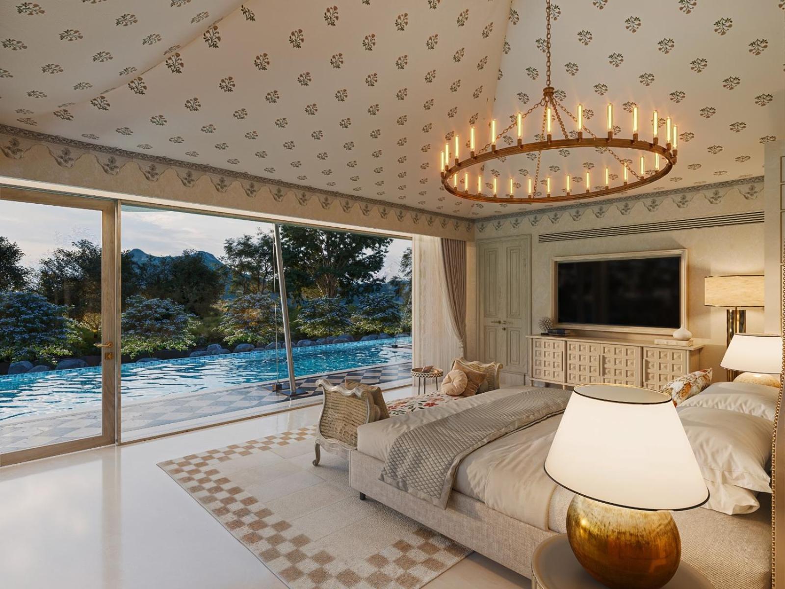 Luxury Tent Pool Villa Aravali View  - Photo 3