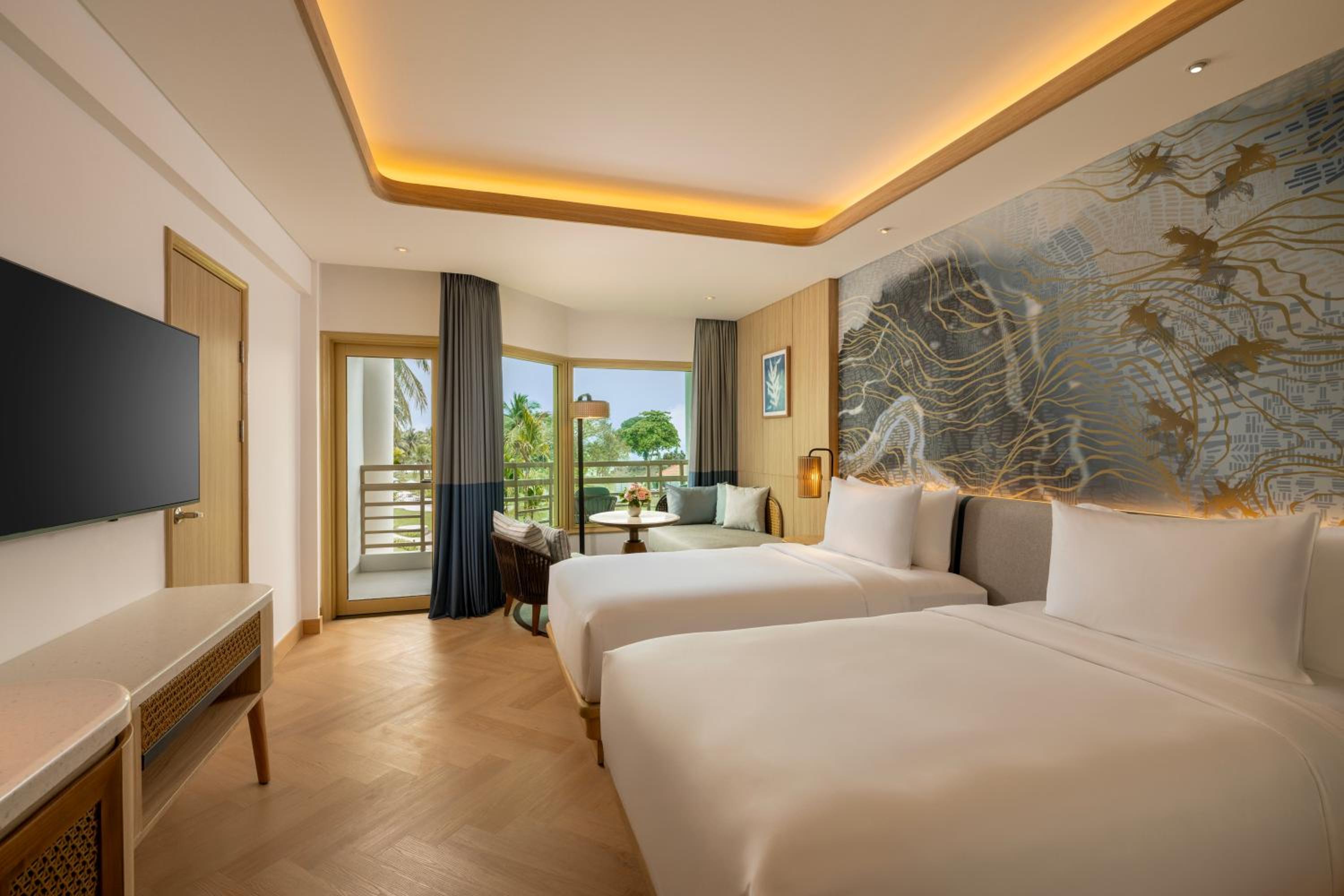 Twin Room with Pool View - Deluxe - Photo 3