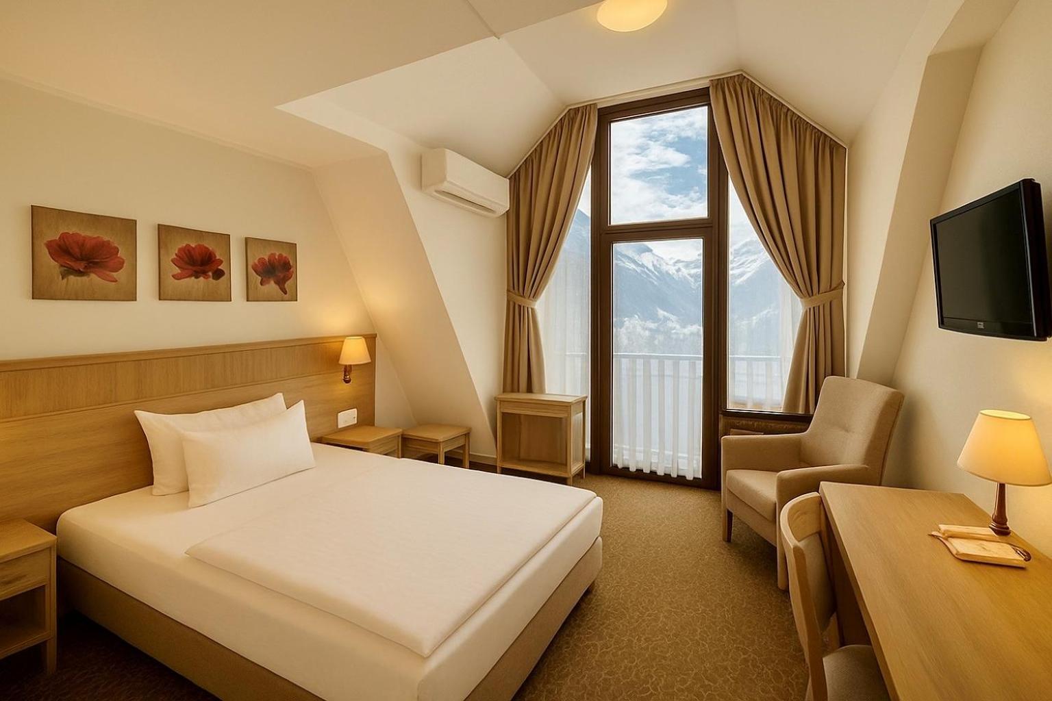 Single Room with Mountain View